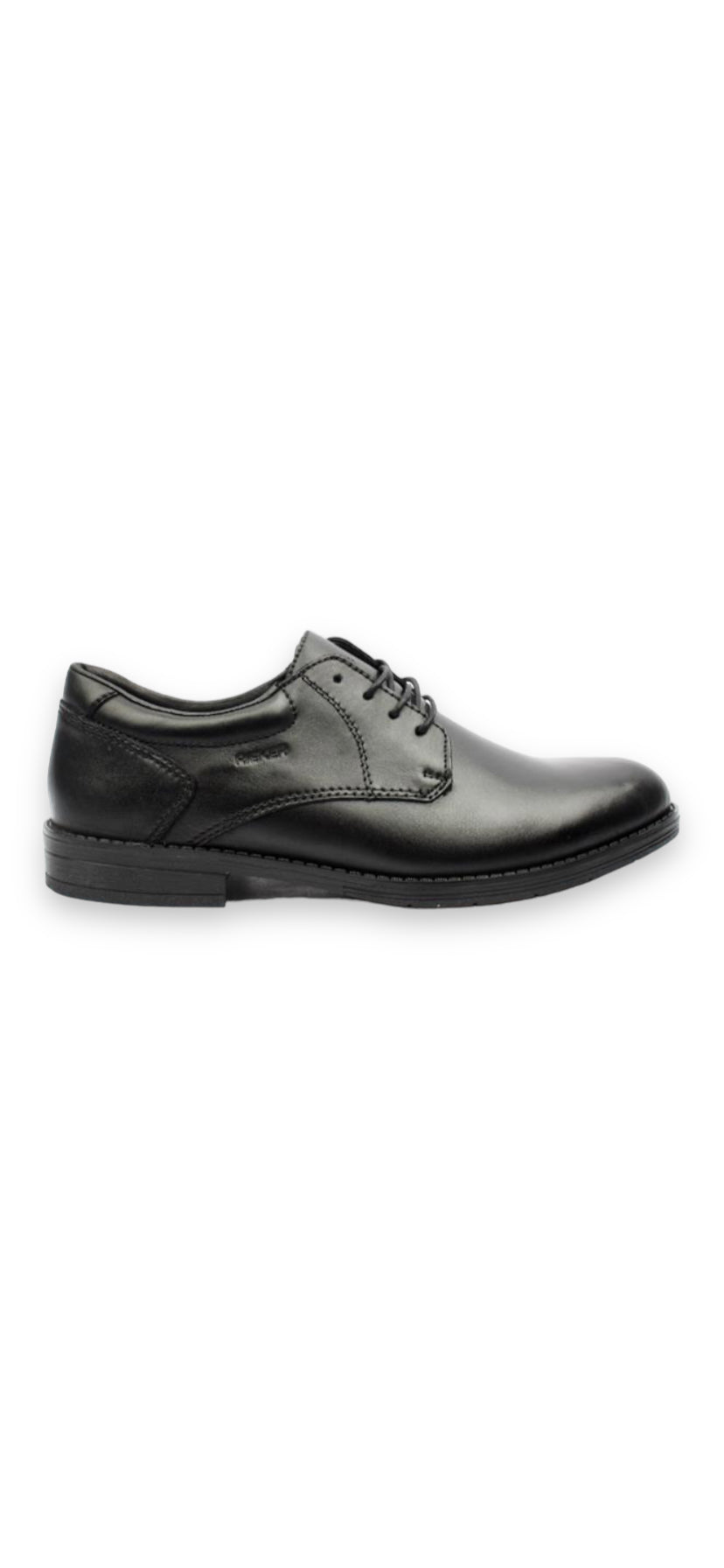 Rieker - Mens black laced shoe - 10304.