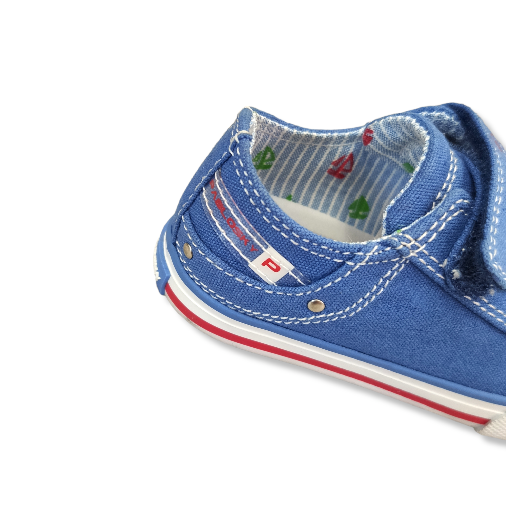 Pablosky - Boys Blue Canvas Shoe