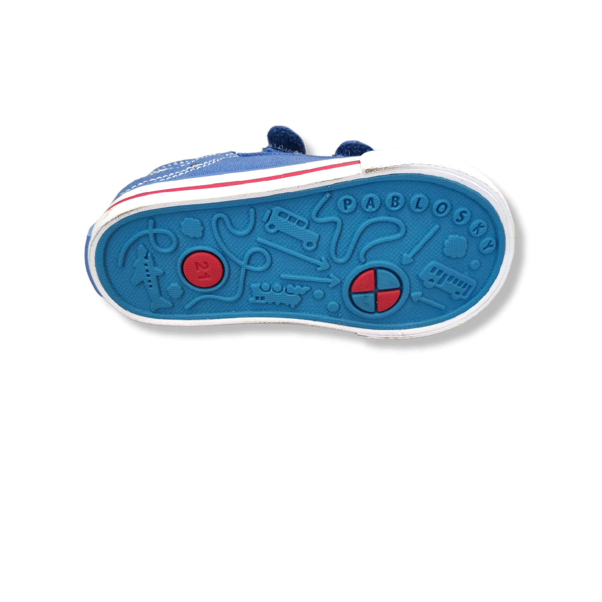 Pablosky - Boys Blue Canvas Shoe