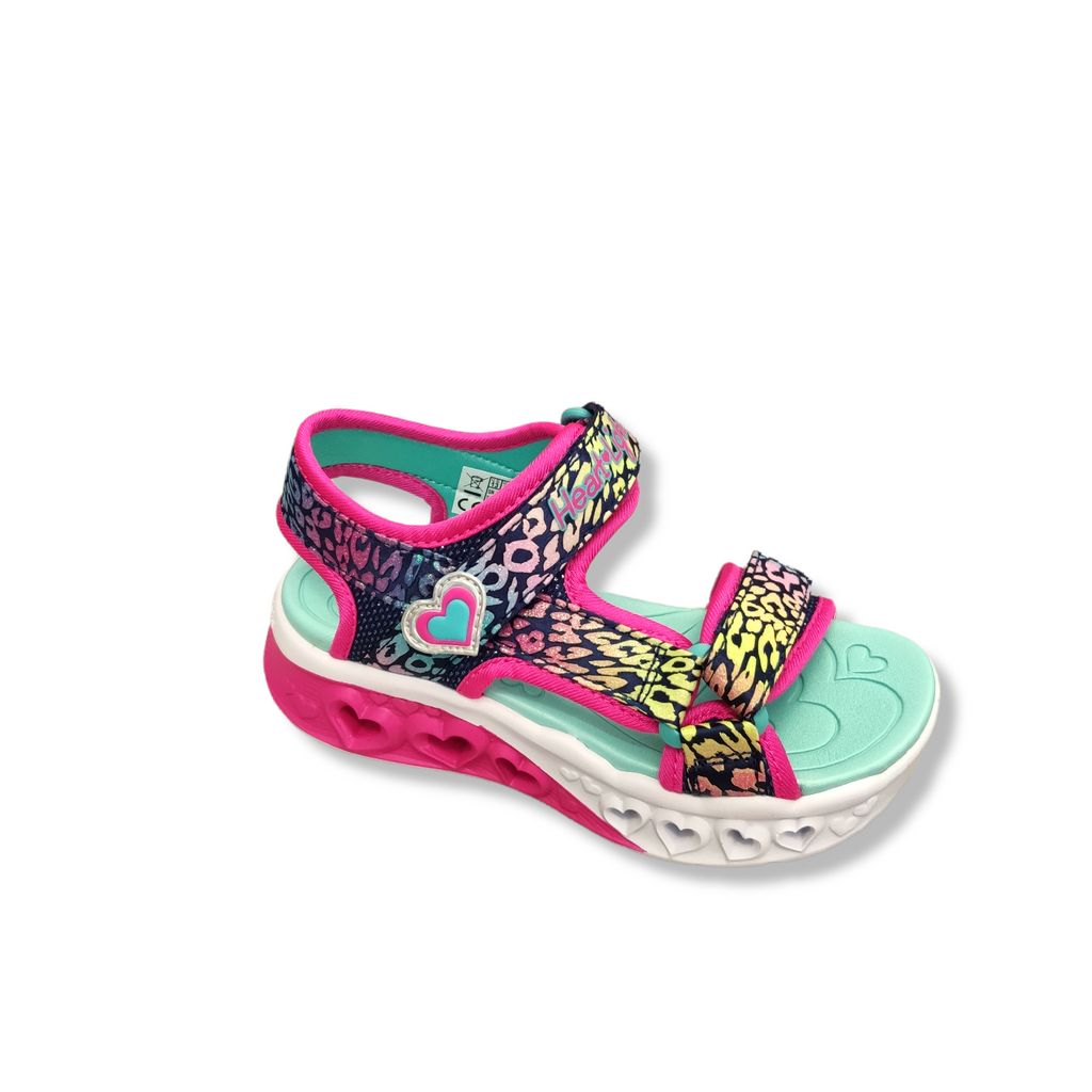 Skechers - Flutter Hearts Sandal - Navy & Multi