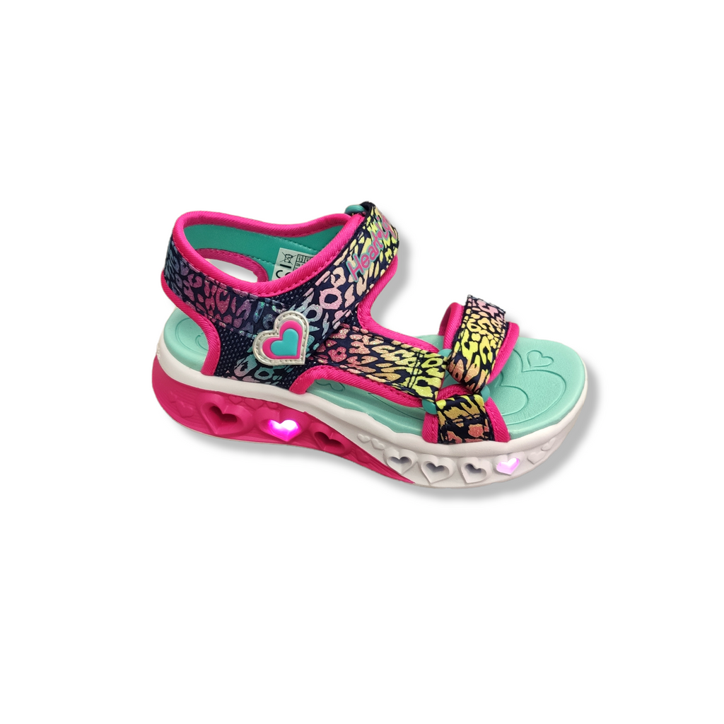 Skechers - Flutter Hearts Sandal - Navy & Multi