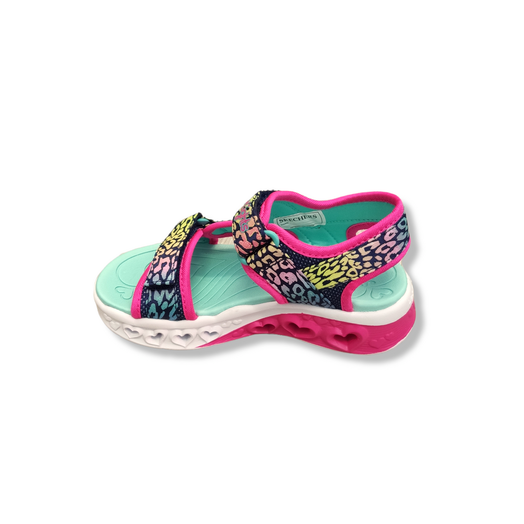 Skechers - Flutter Hearts Sandal - Navy & Multi