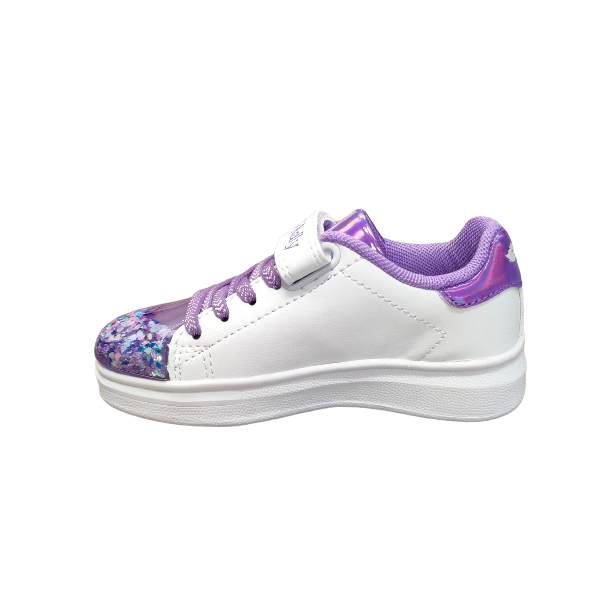 Lelli Kelly - Girls purple star sequin shoe - Helene