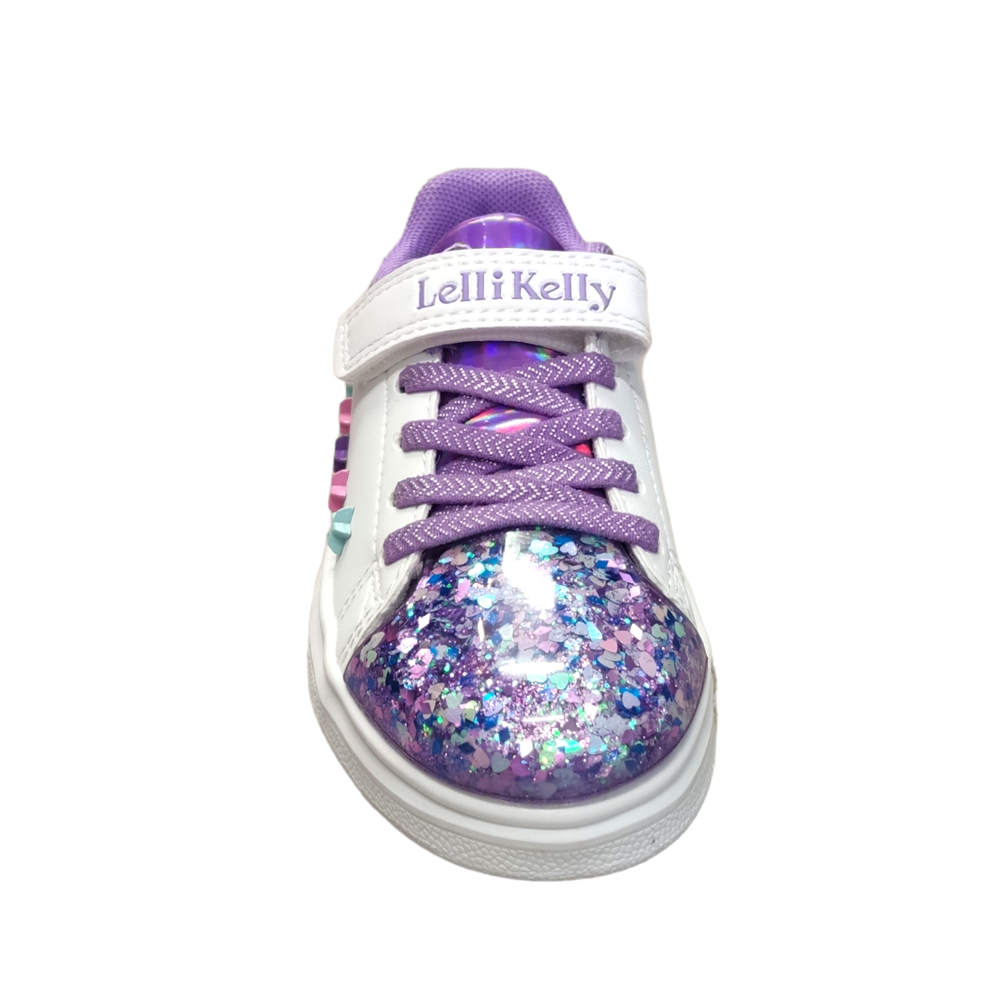 Lelli Kelly - Girls purple star sequin shoe - Helene
