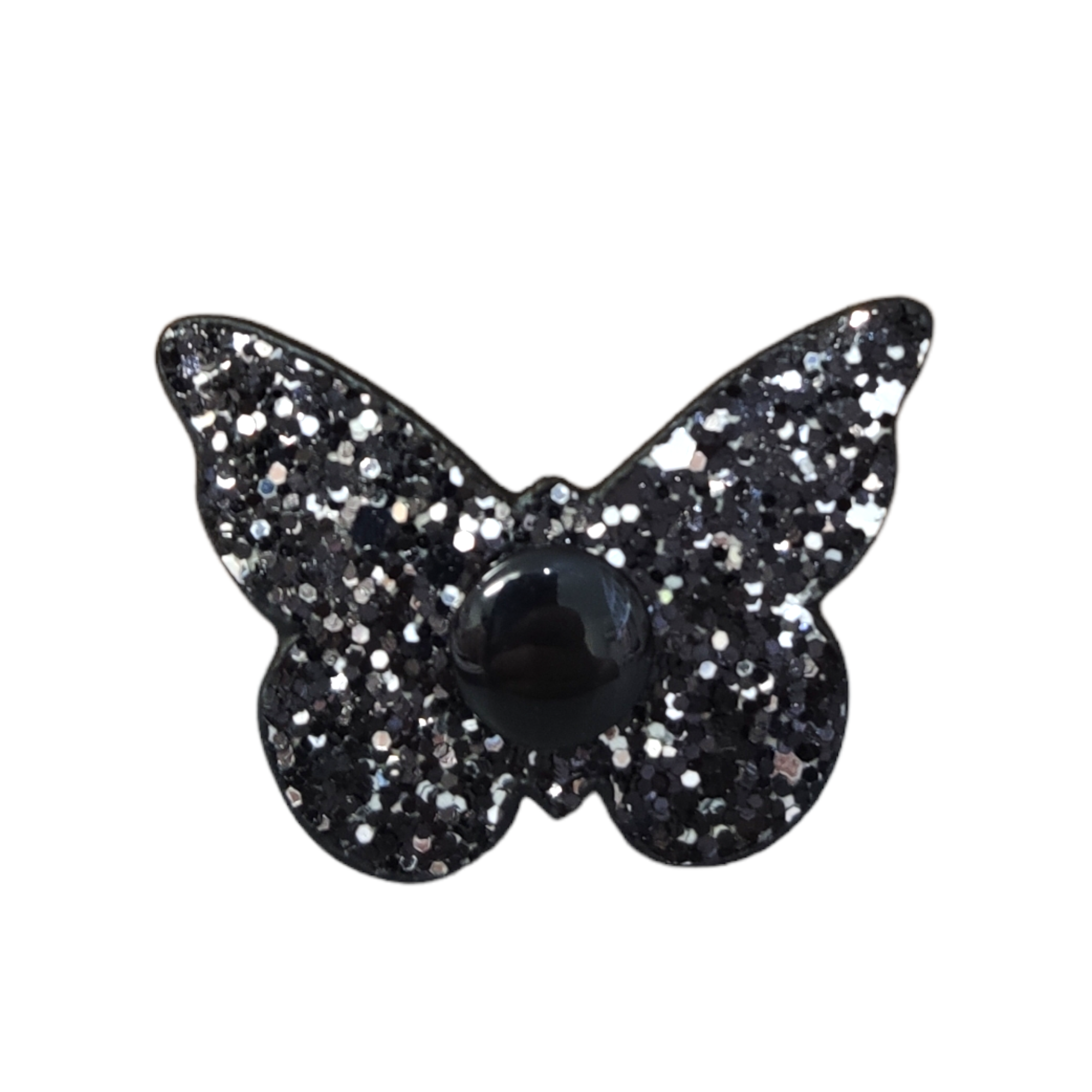 Lelli Kelly - Black Glitter patent boot Stella