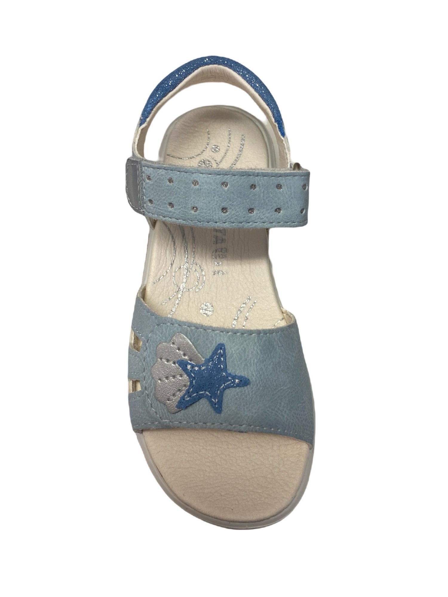 Riscosta- Girls baby blue with Star/Shell - SARA