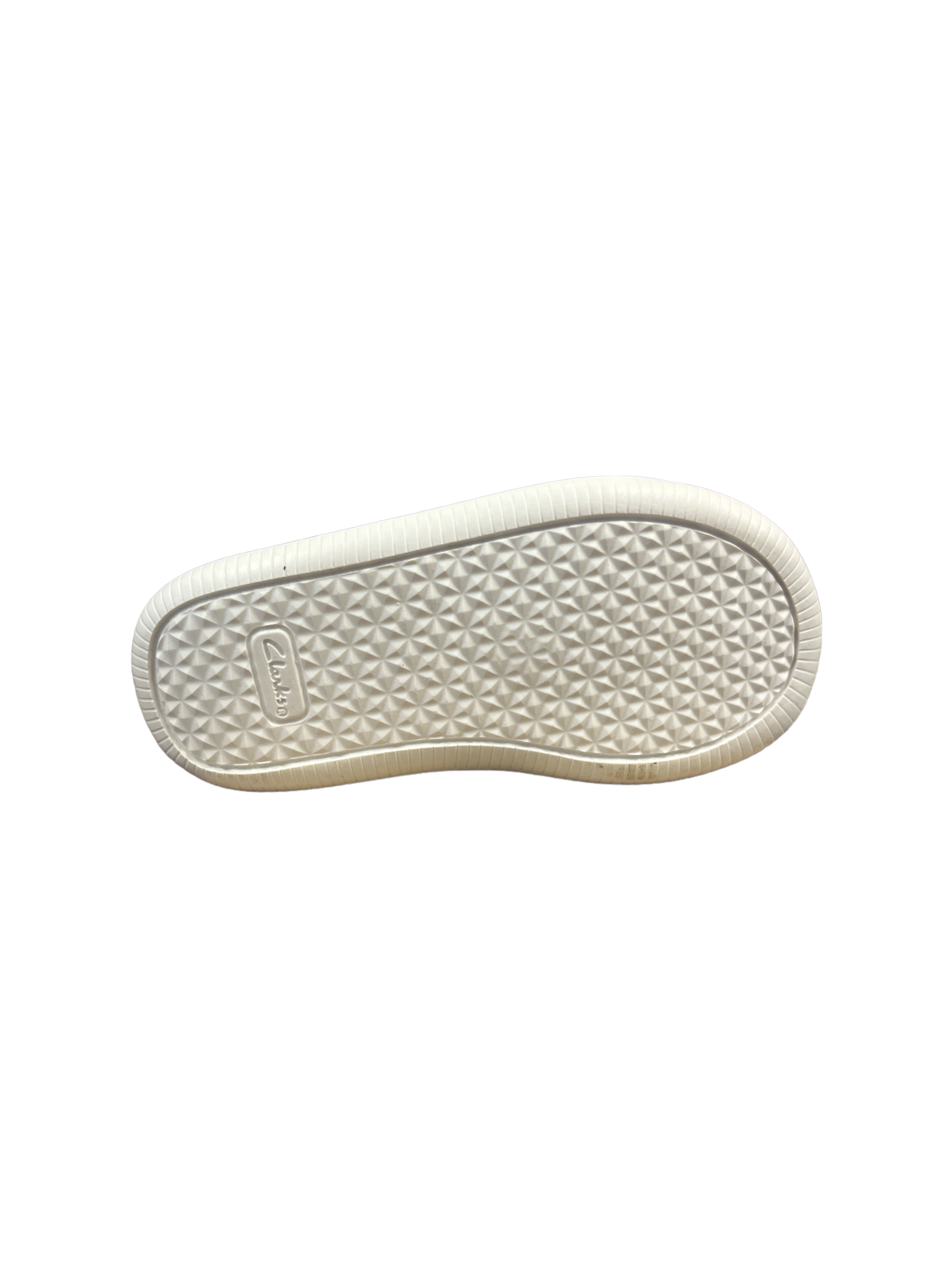 Clarks Girls navy leather shoe Cloud Rosa