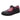Superfit - Girls black leather shoe with flower detail