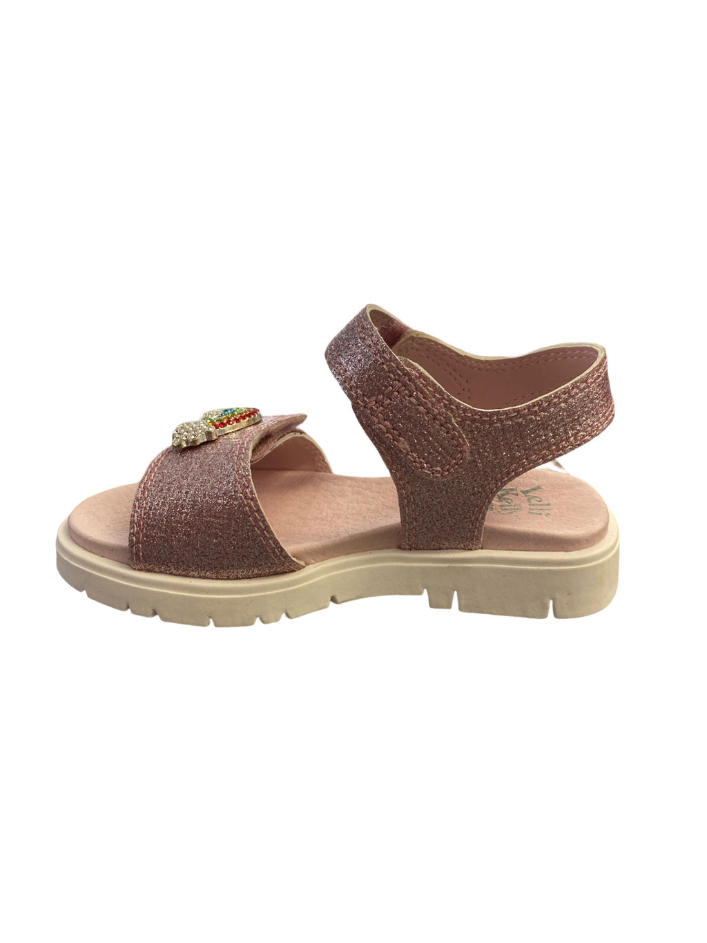Lelli Kelly- Girls- BRITE ROSA- Pink Rainbow Charm Sandal