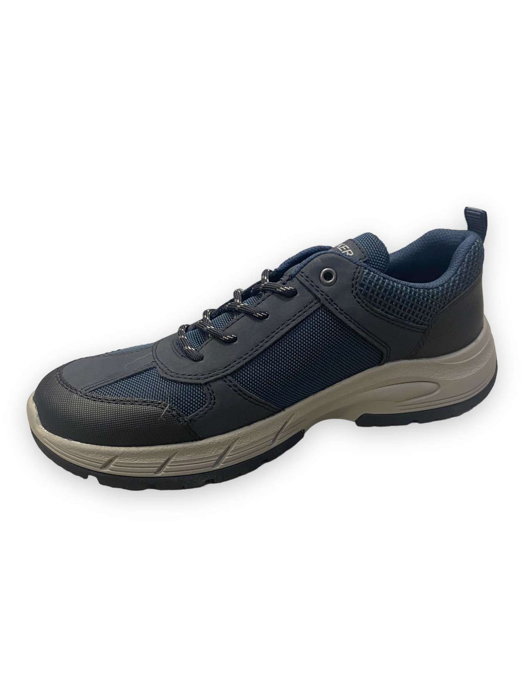 Rieker - Mens navy lace shoe - 19124-14