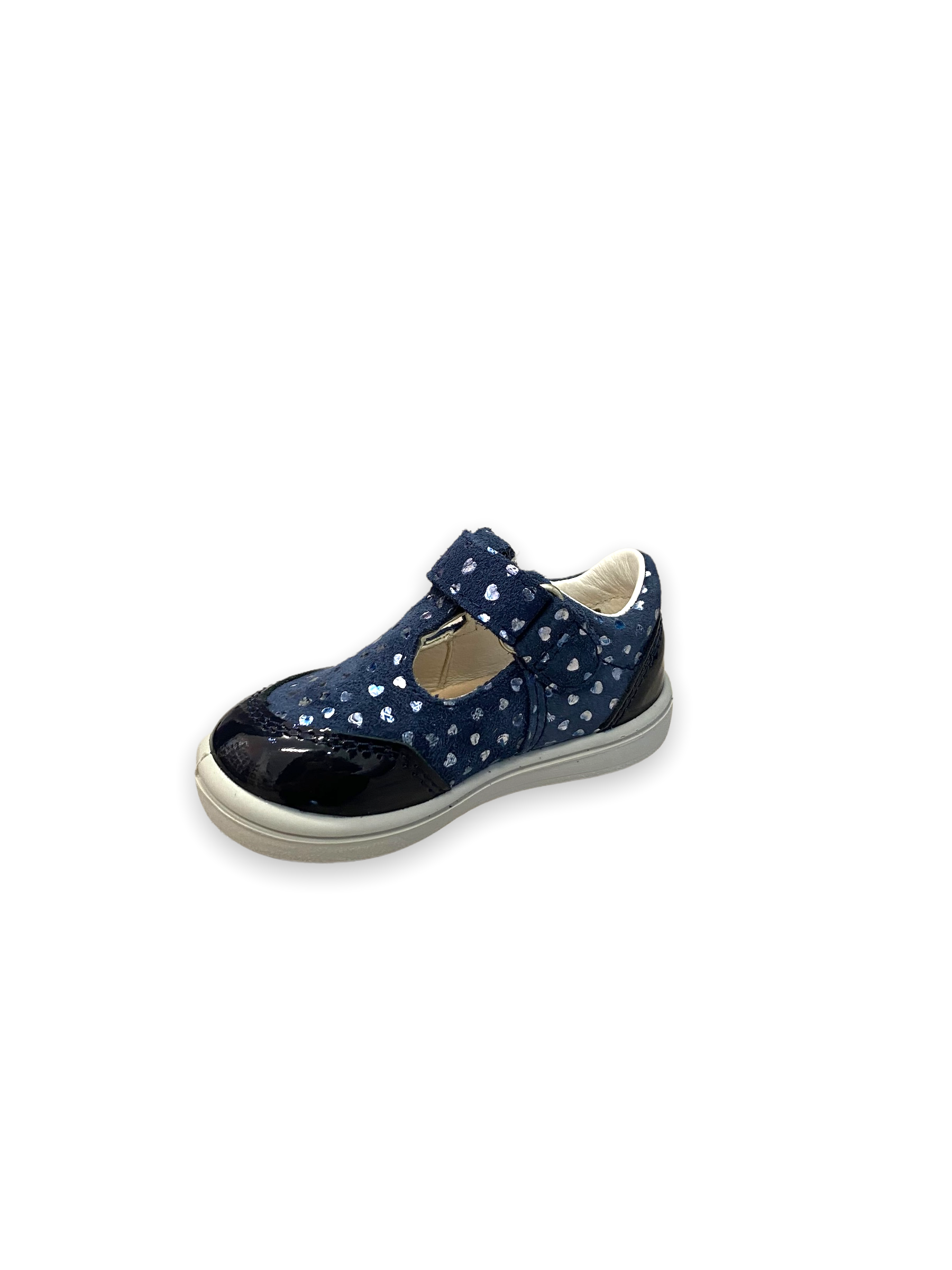 Ricosta - Navy heart shoe - winny