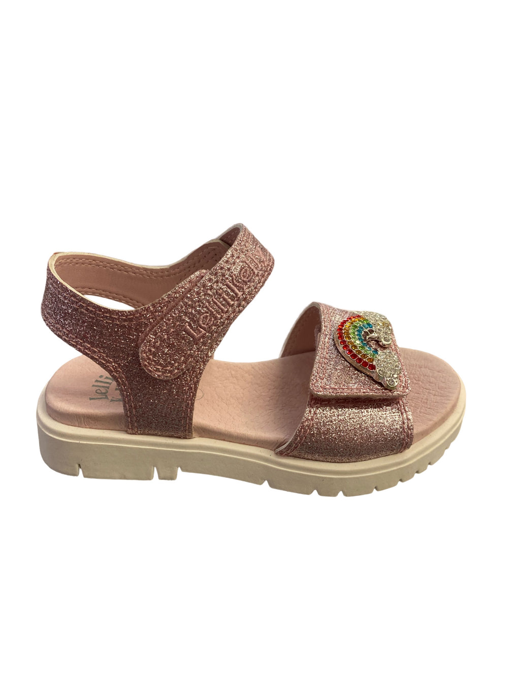 Lelli Kelly- Girls- BRITE ROSA- Pink Rainbow Charm Sandal