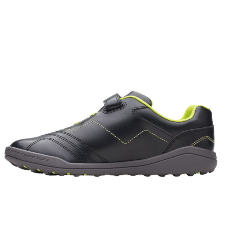 Clarks - Boys black runner - Award Fly O