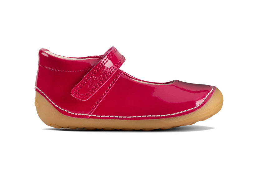 Clarks - Pre-Walker Pink Patent Leather - Tiny Mist T