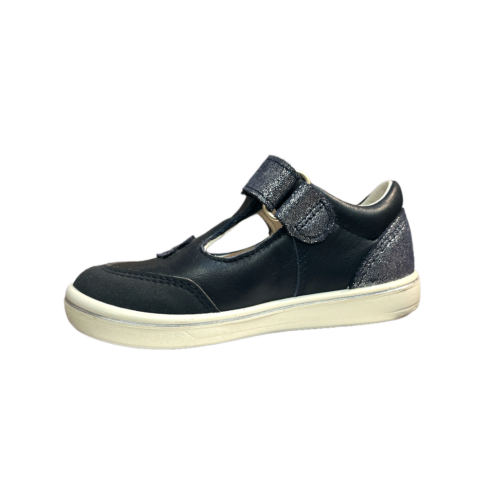 Ricosta - Girls navy glitter shoe - Mandy