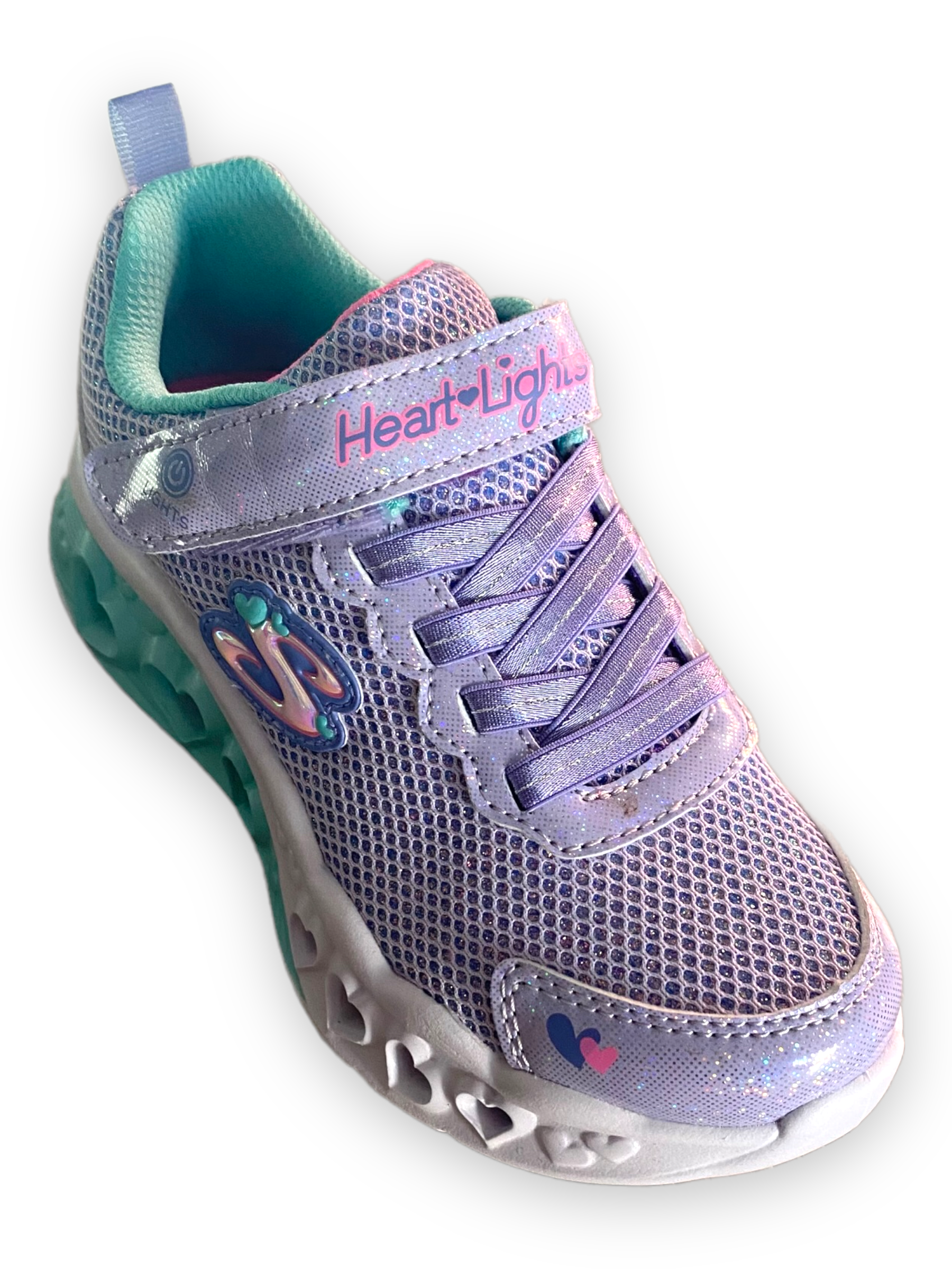 Skechers- Girls heart light-up trainers - Bring sparkle