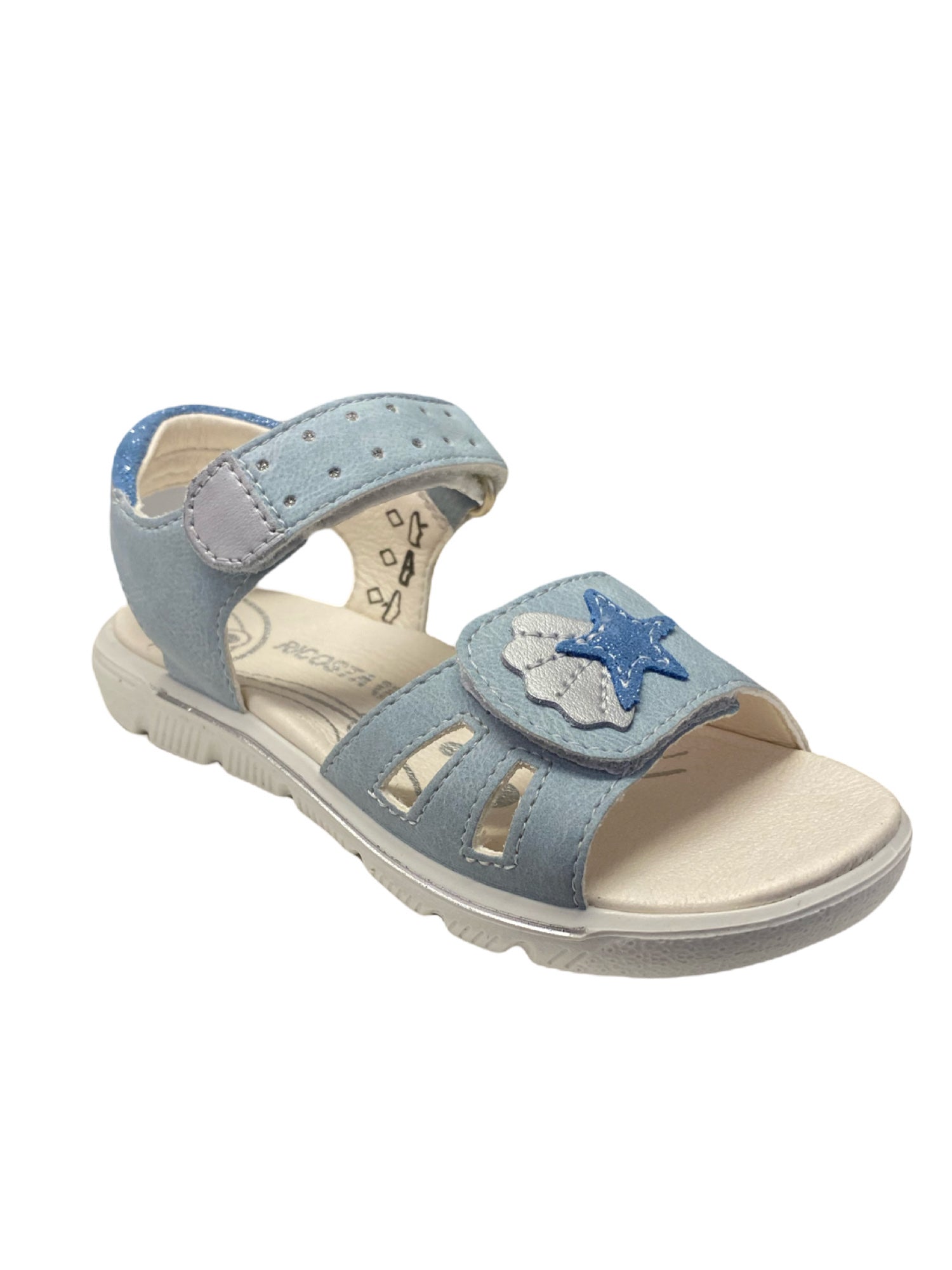 Riscosta- Girls baby blue with Star/Shell - SARA