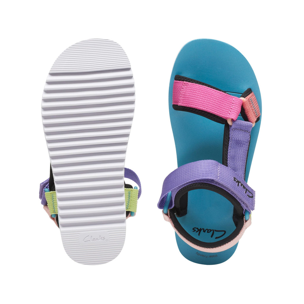 Clarks - Girls multicolour sandal - Peak Web