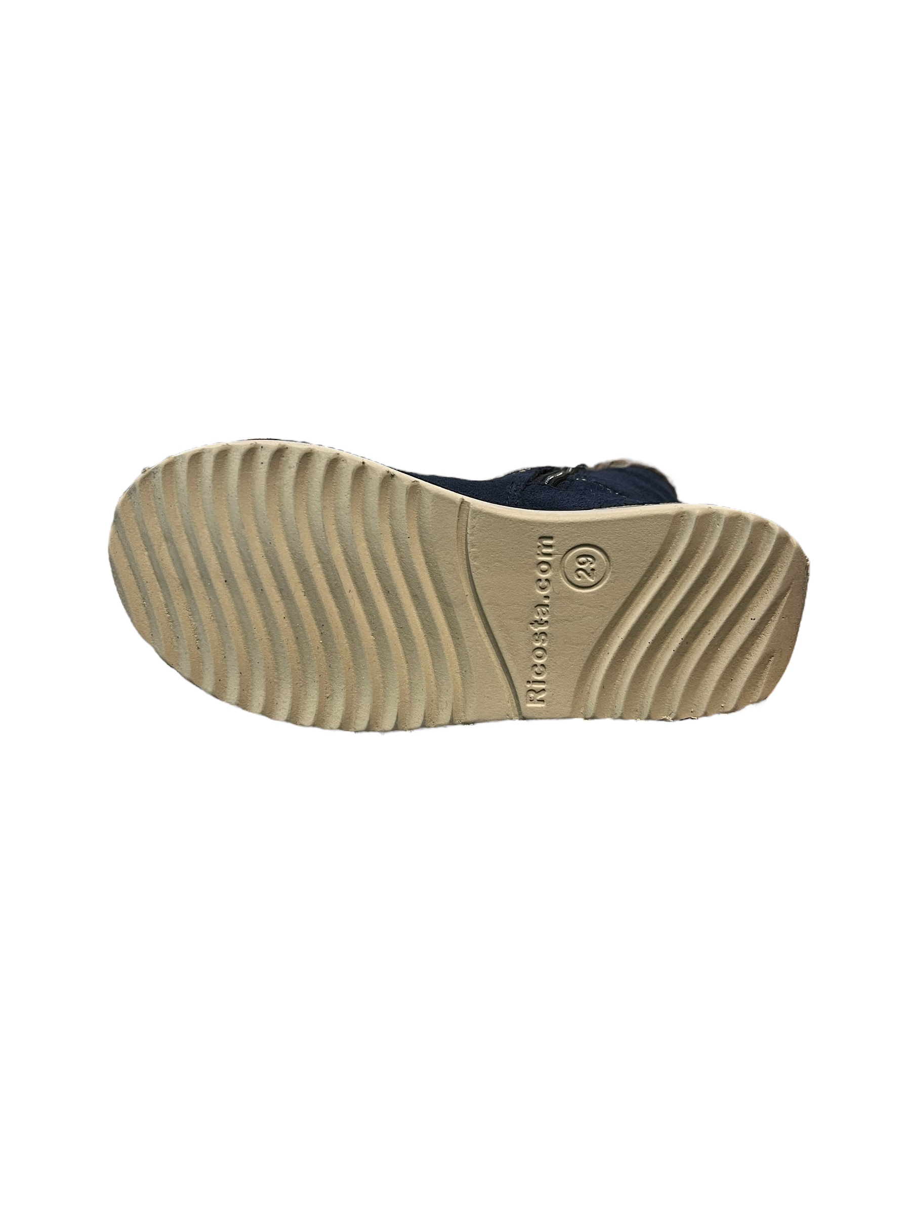 Ricosta - Girls navy fur boot - Rimma