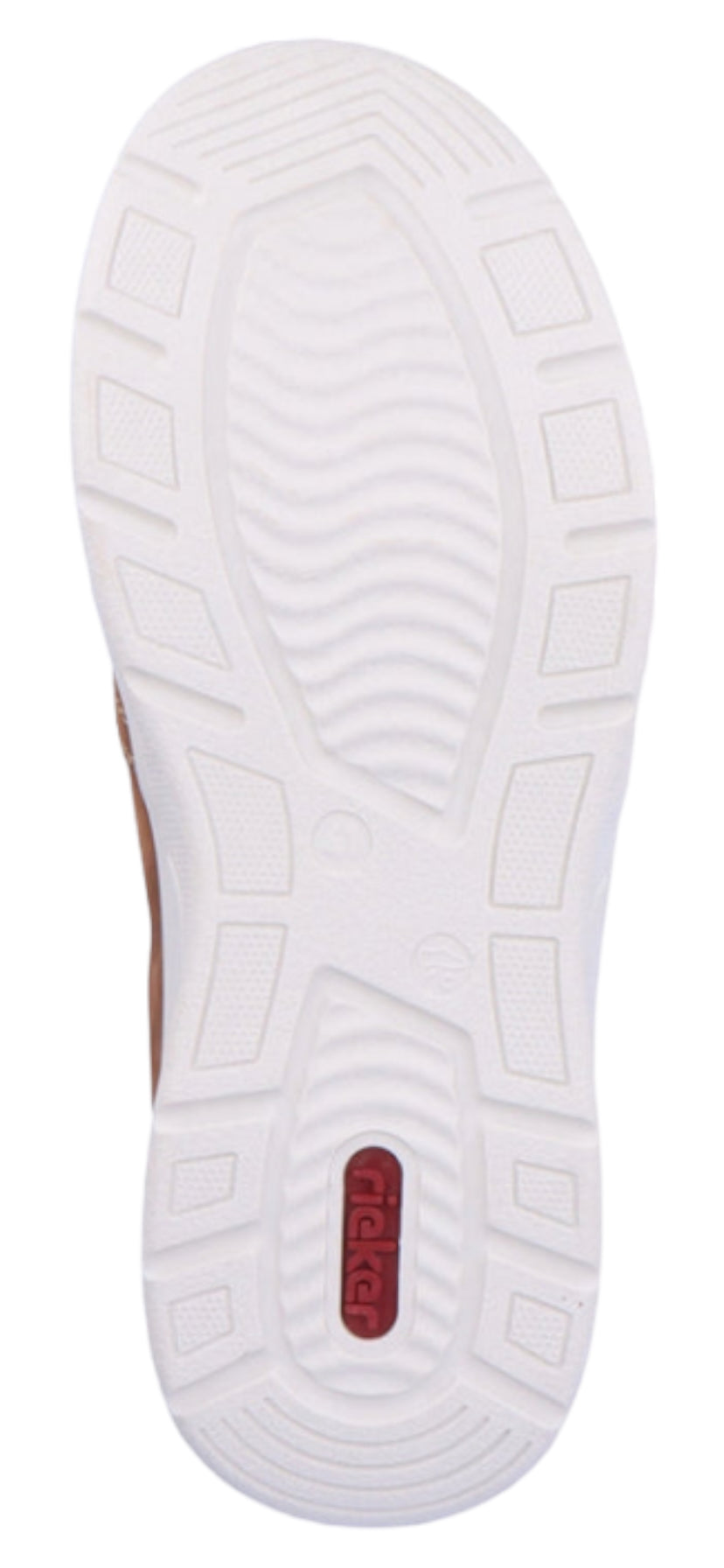 Rieker - Mens tan slip-on shoe - 14853-24