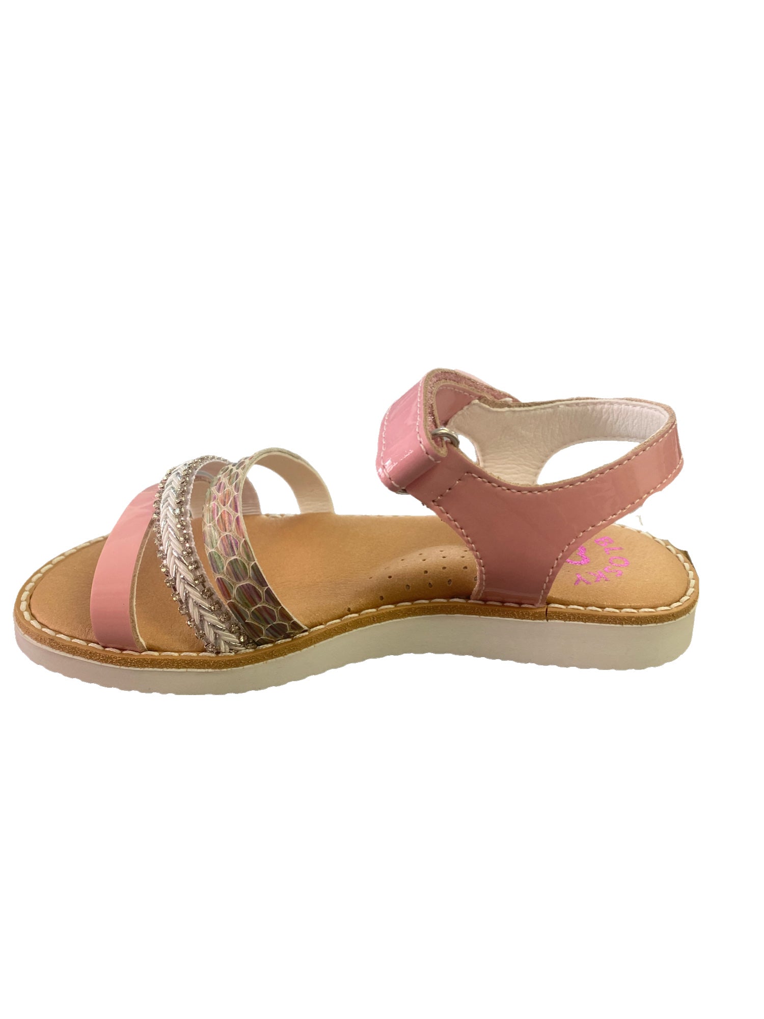 Pablosky - Girls Pink Strap Sandal