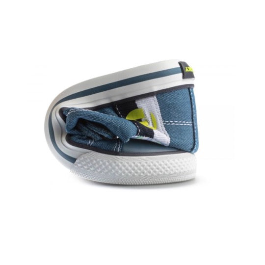 Pablosky- Boys Light Blue Denim Trainer with Velcro straps - 972410