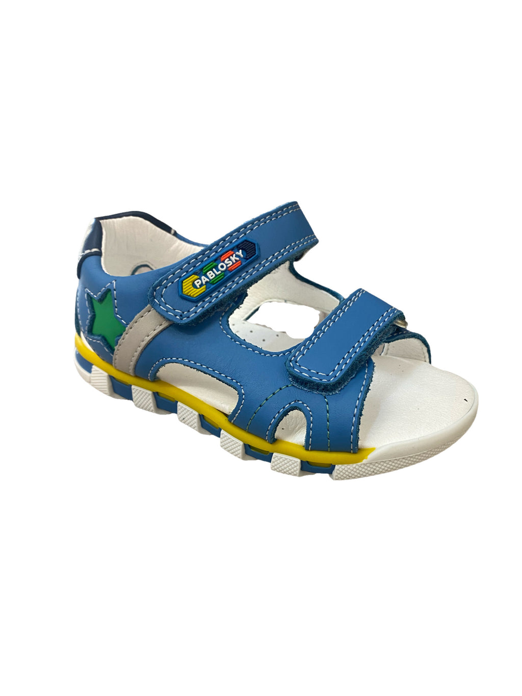 Pablosky- Boys- Blue Sandel - Green Star
