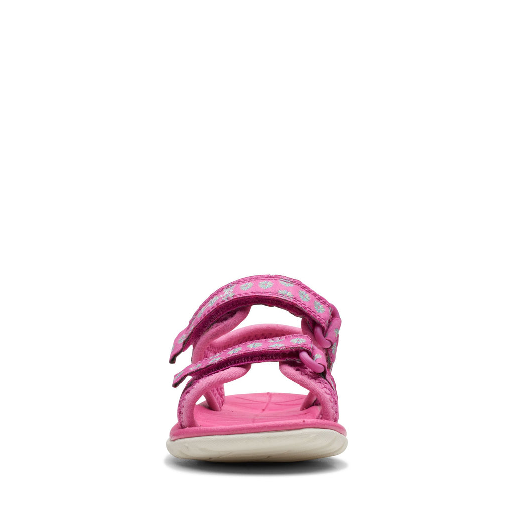 Clarks - Girls hot pink sandal - SurfingTide