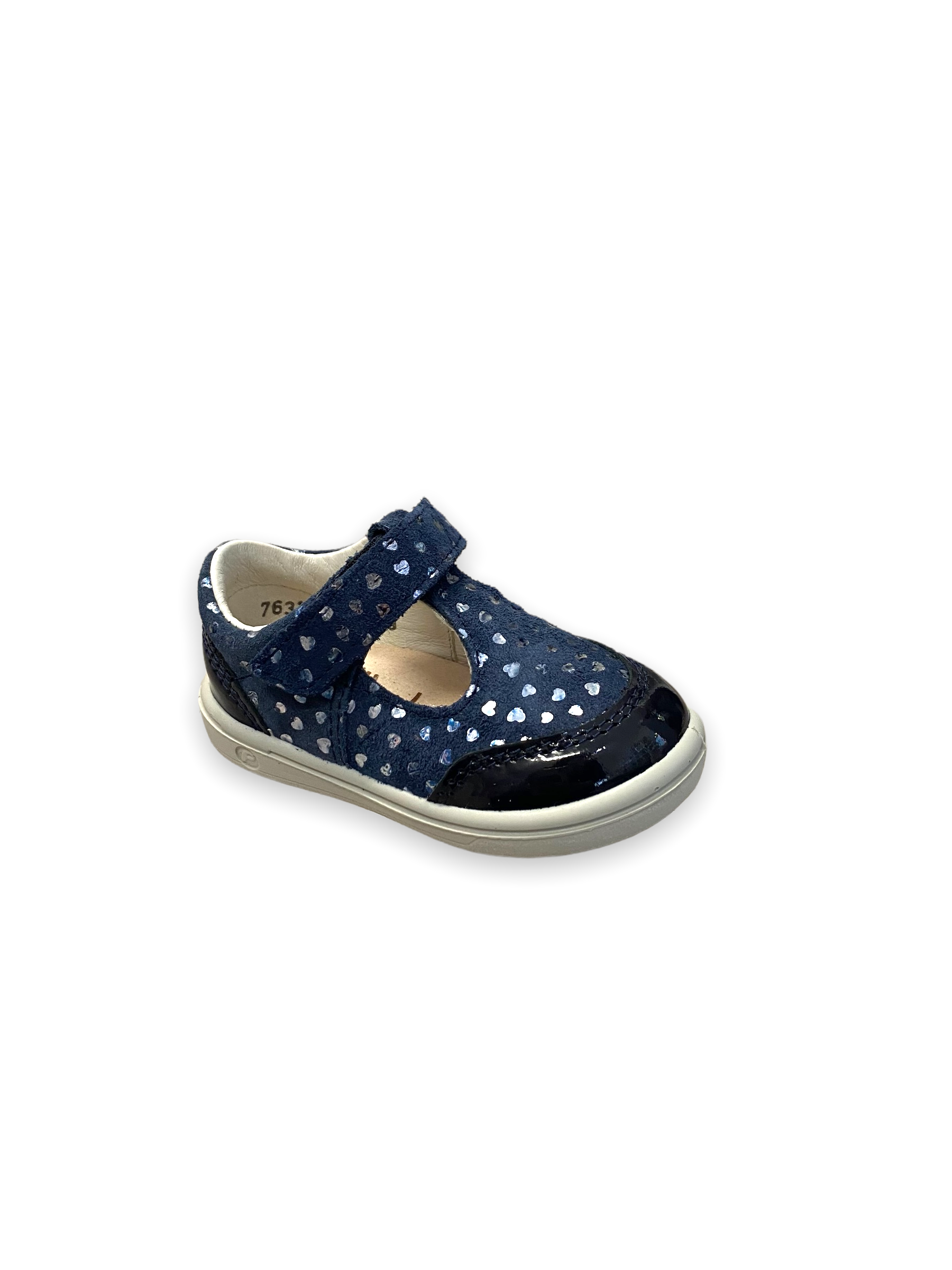 Ricosta - Navy heart shoe - winny
