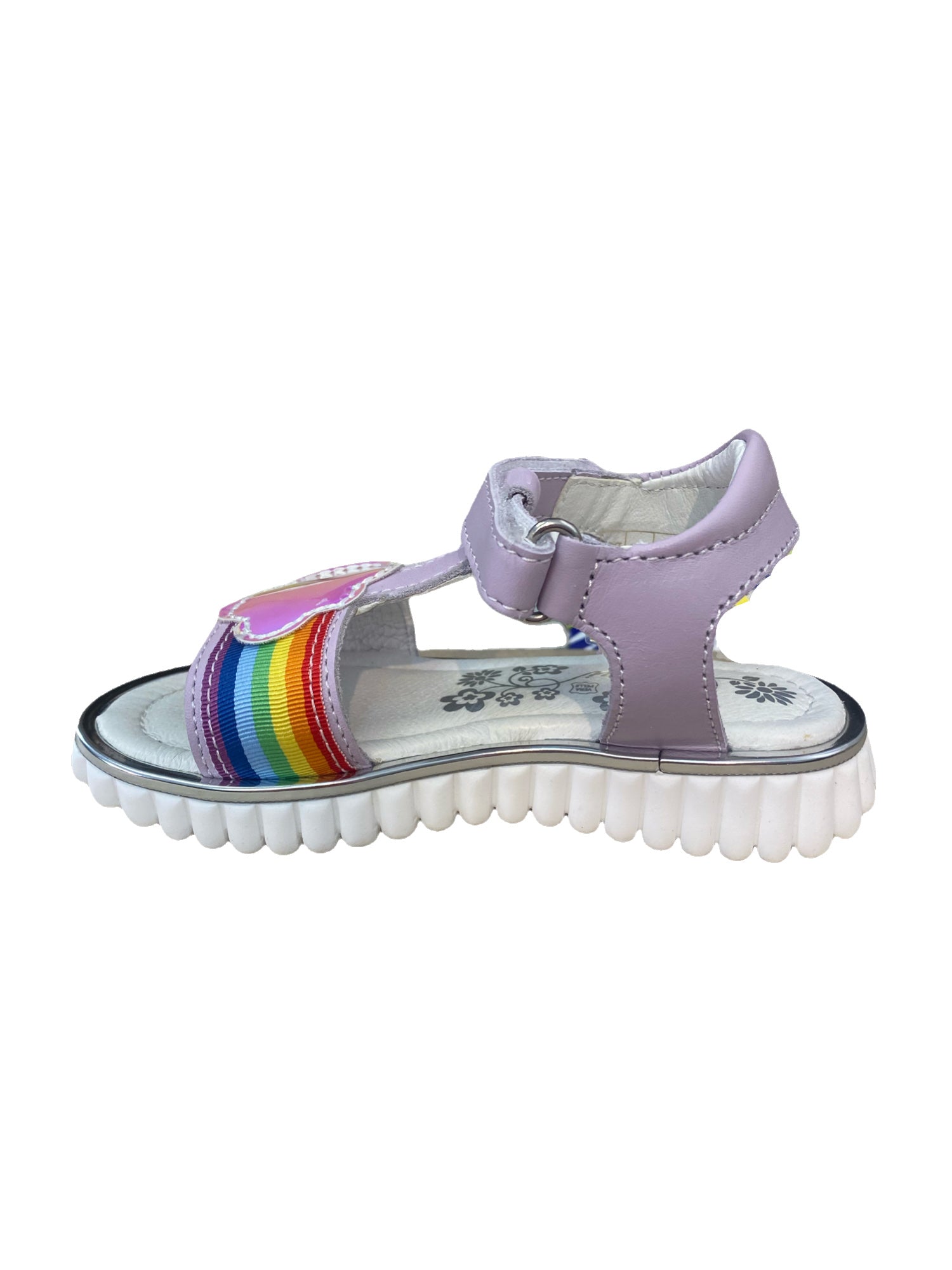 Primigi - Girls Purple Rainbow Sandel - Cloud