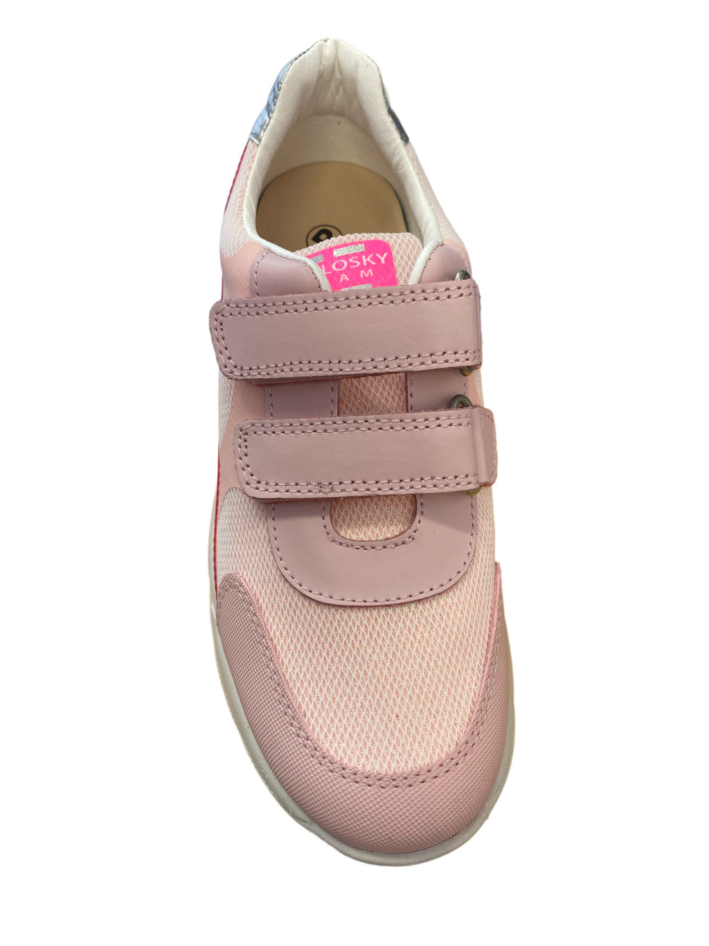 Pablosky - Girls Pink Velcro Trainer
