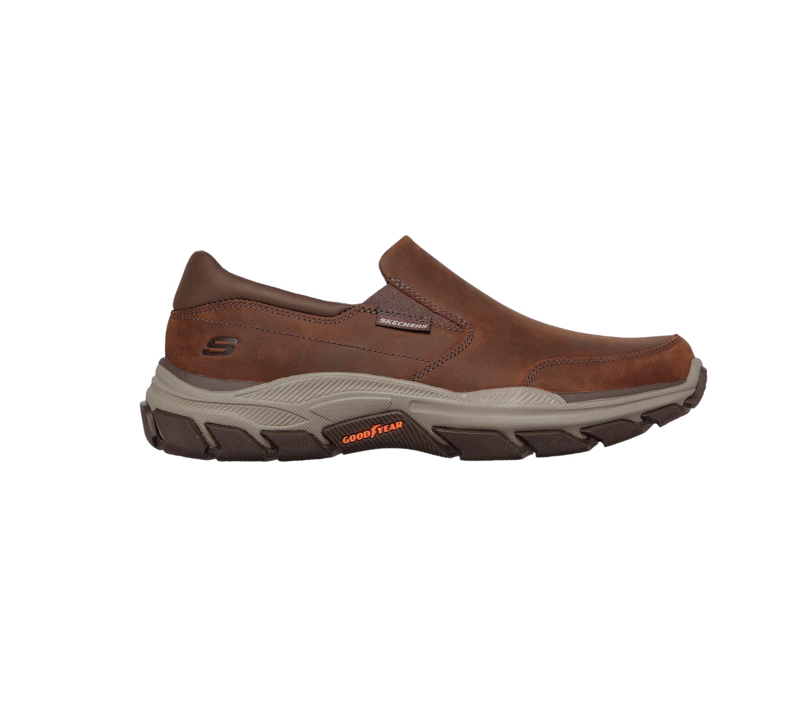 Skechers - Mens Dark brown slip-on shoe - Calum