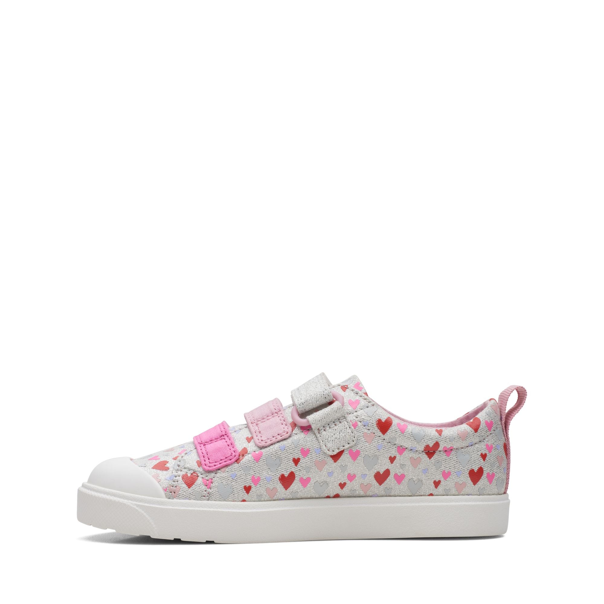 Clarks - Girls cotton canvas shoe - City Vibe K