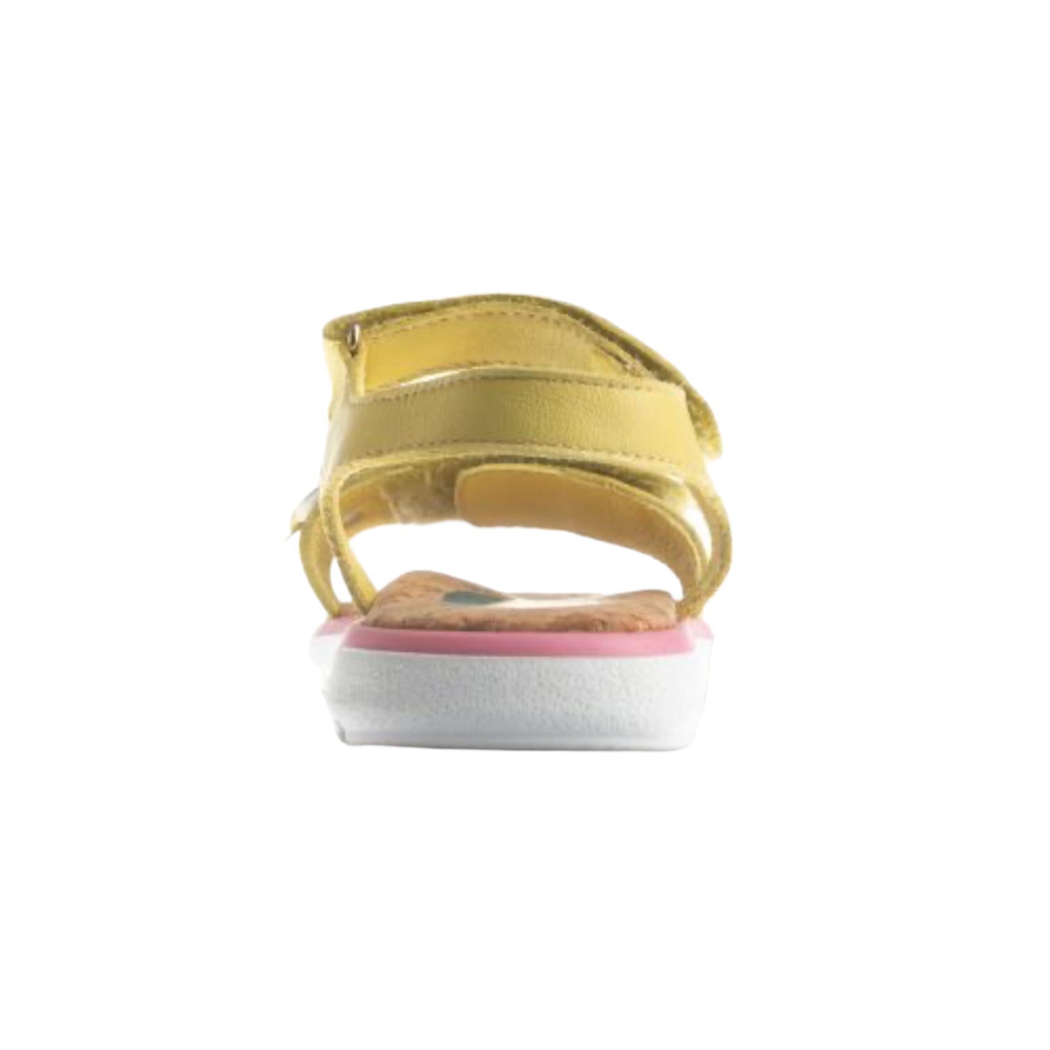 Pablosky - Girls yellow/pink flower sandal - 422390