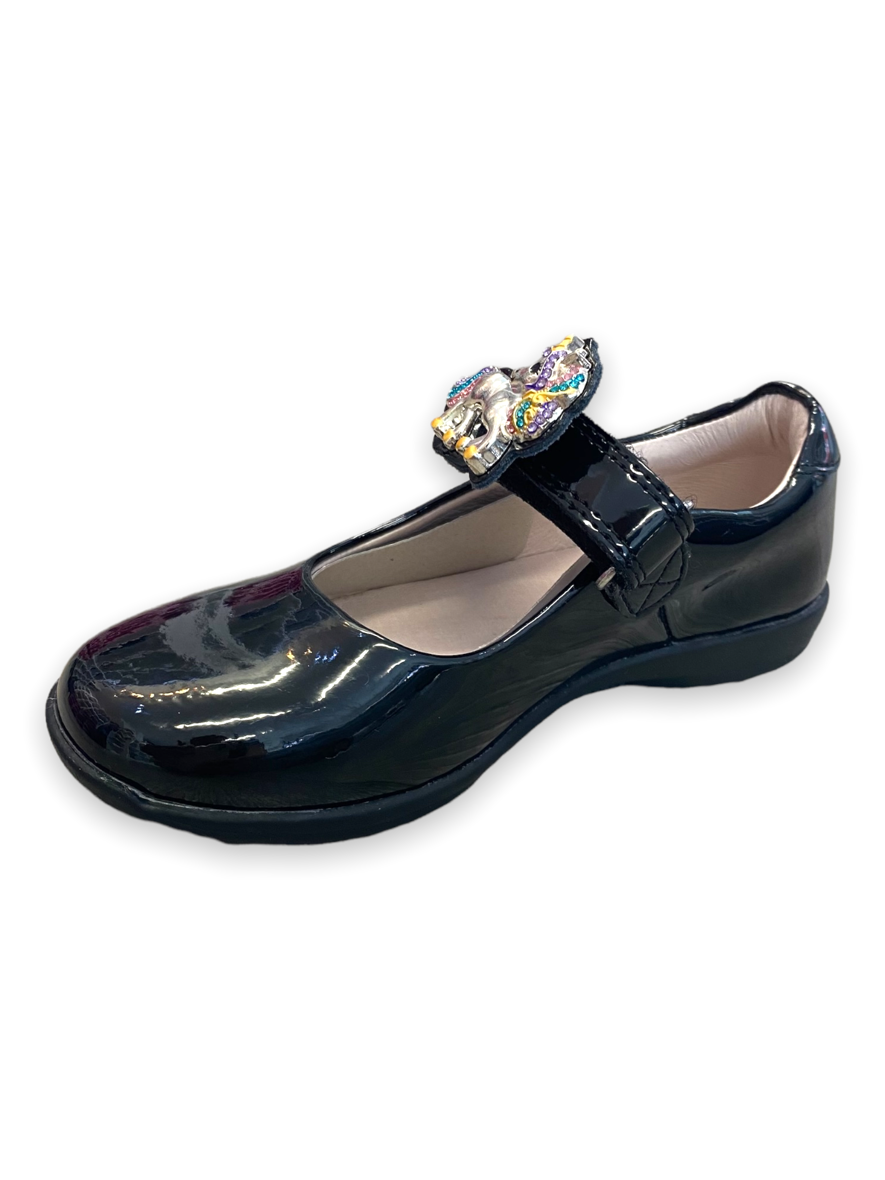 Lelli Kelly - Bella 2 - Black Patent School Shoes