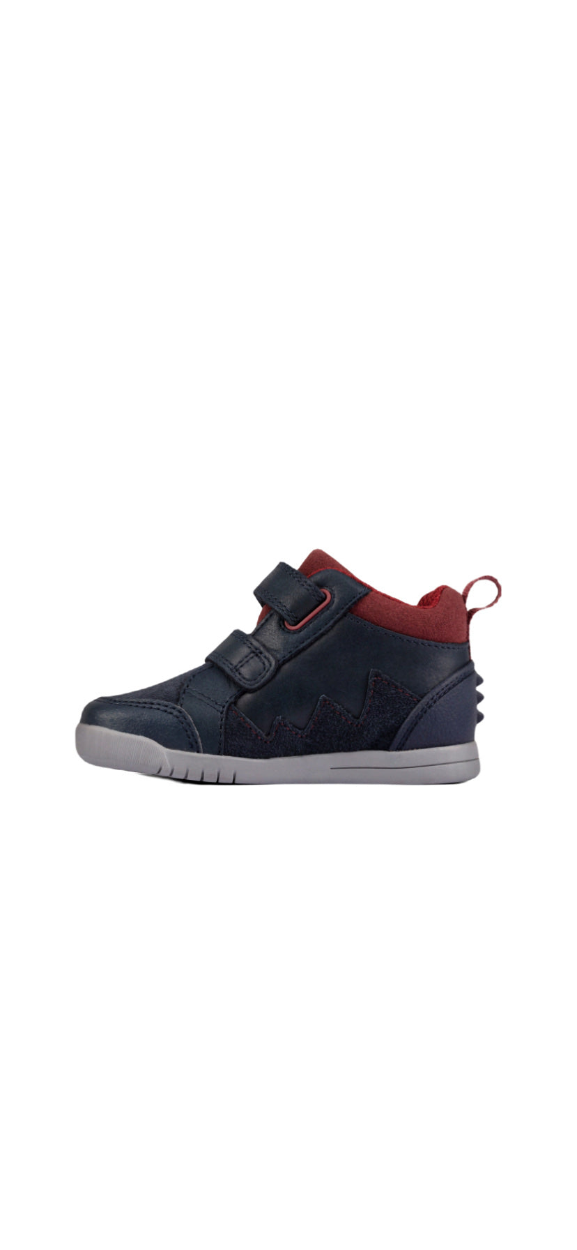 Clarks - Boys- Rex Park T- Navy Leather Boot