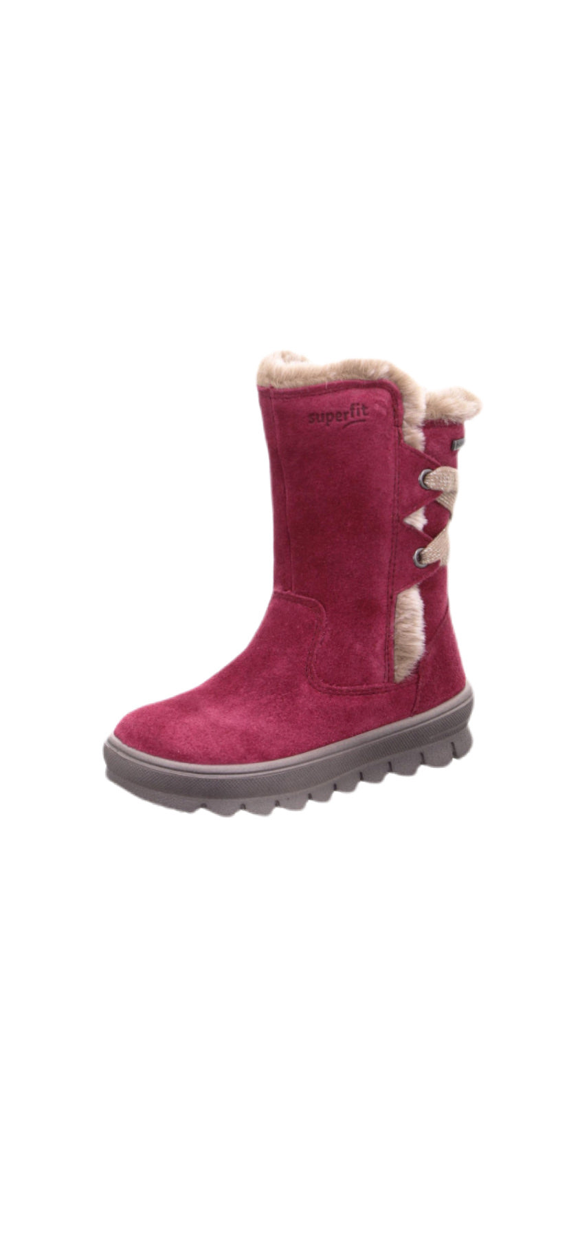 Superfit- Girls- Gore-tex Waterproof Pink Fur Boot