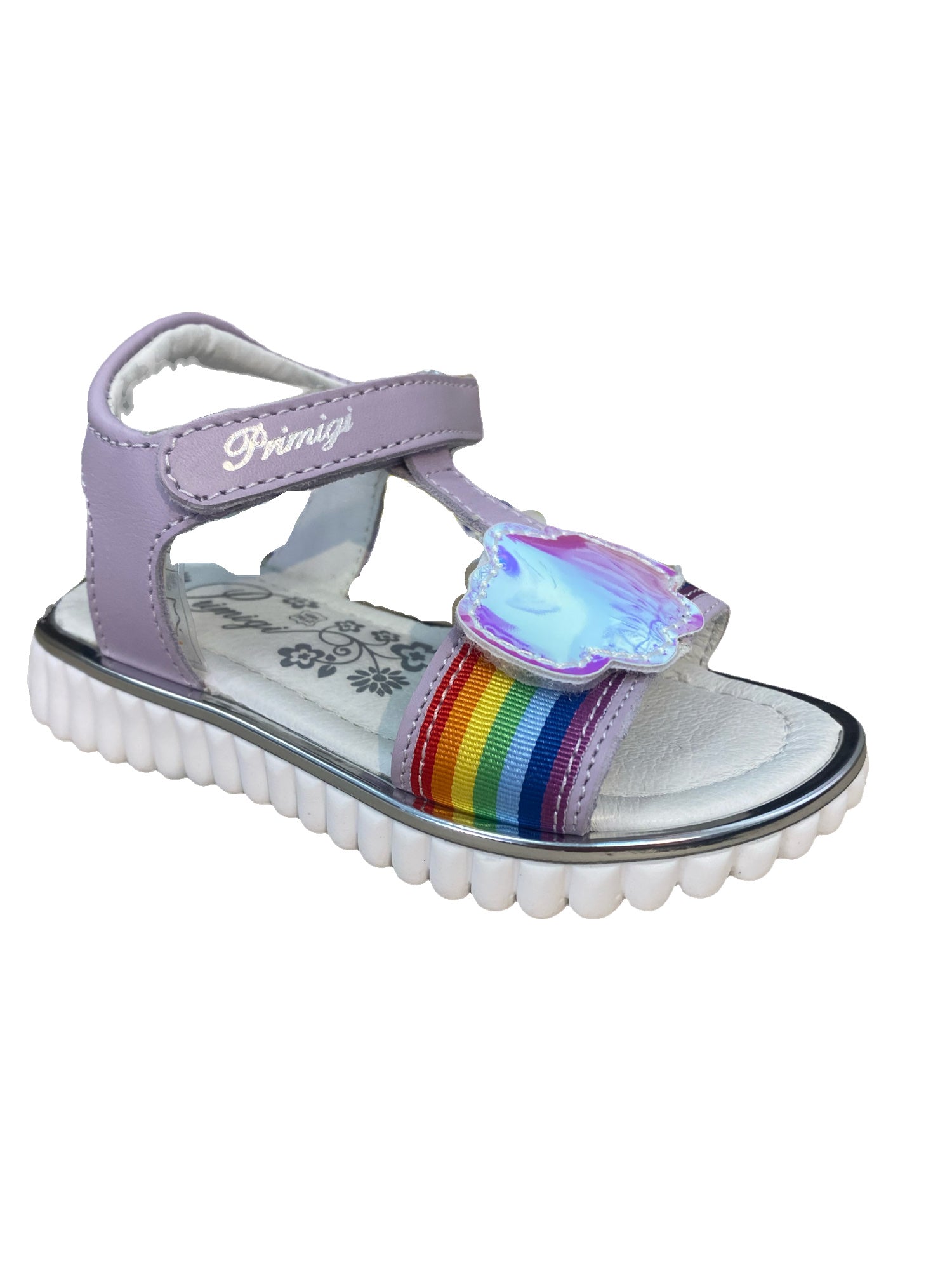 Primigi - Girls Purple Rainbow Sandel - Cloud