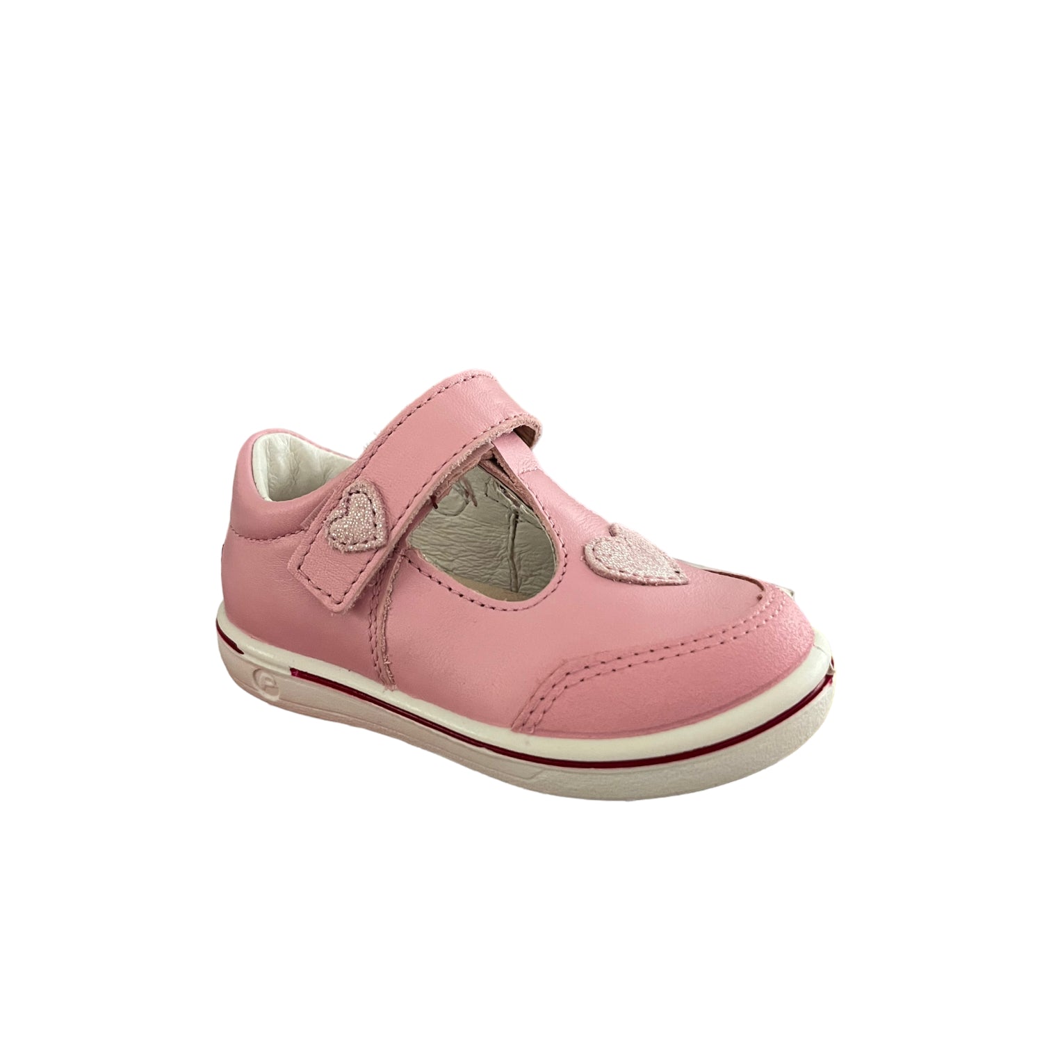 Ricosta - Girls baby pink swan shoe - Odile
