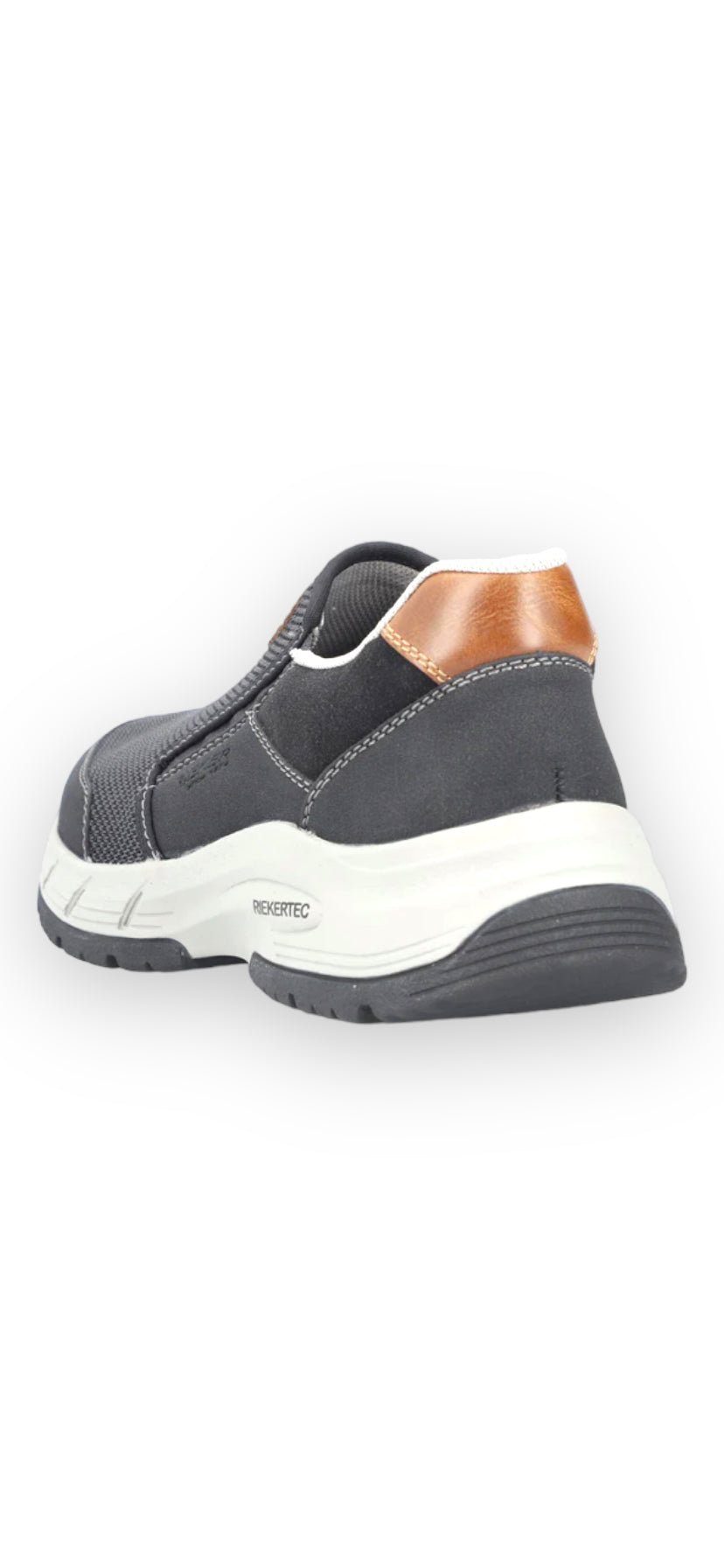 Rieker - Mens Navy slip-on - 19150-00