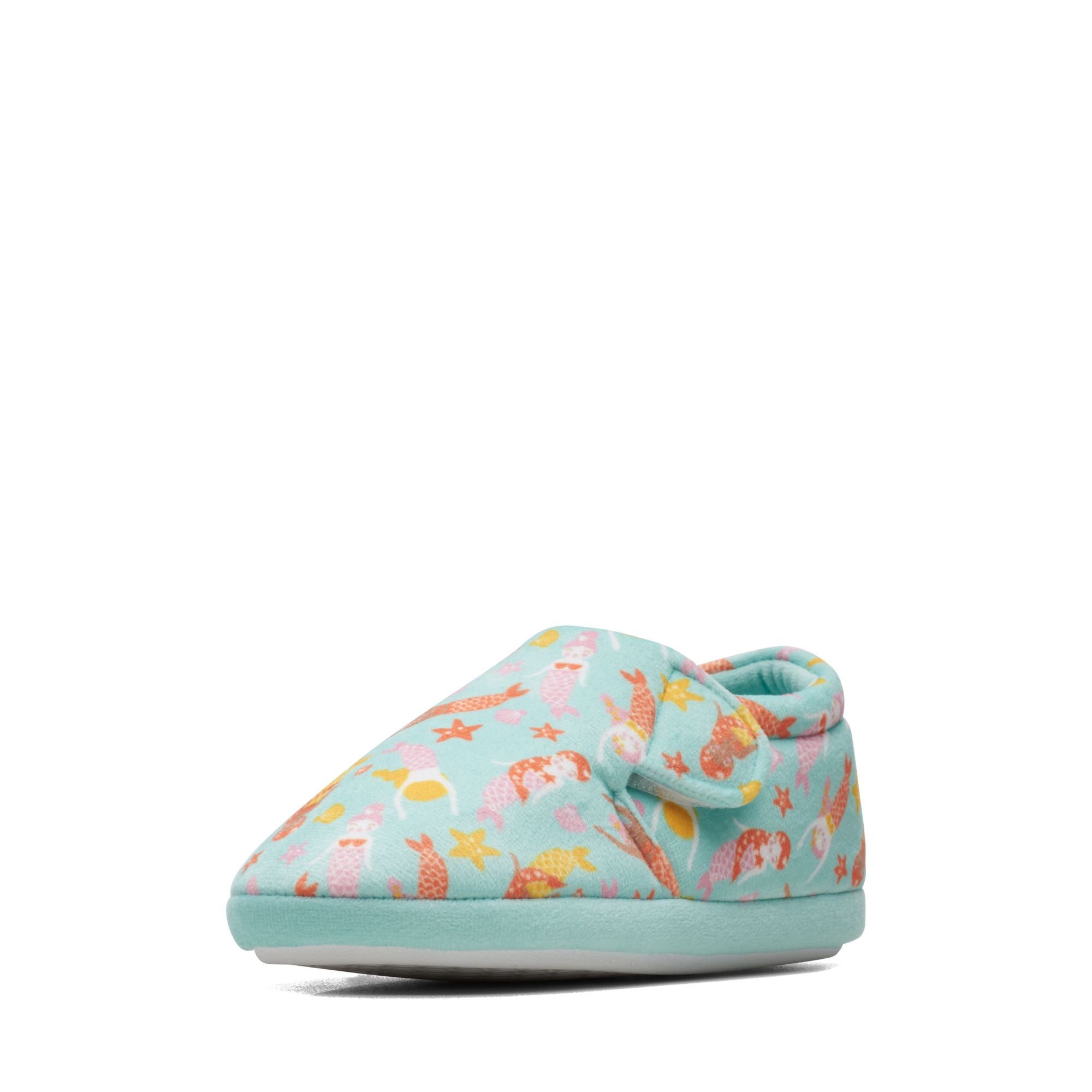 Clarks - Girls mermaid slipper - Fluffy Snug
