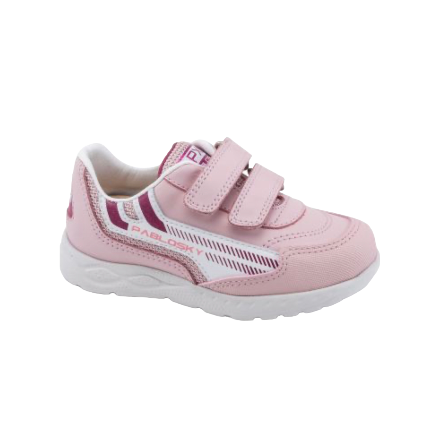 Pablosky - Girls pink leather runner - 297170