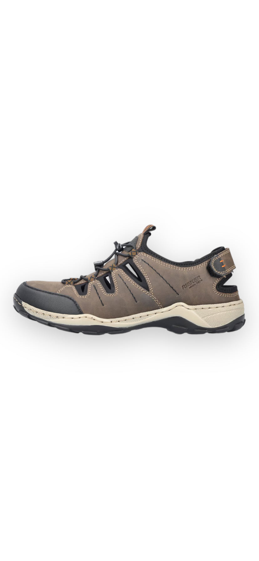 Rieker - Mens brown shoe - 08085-24