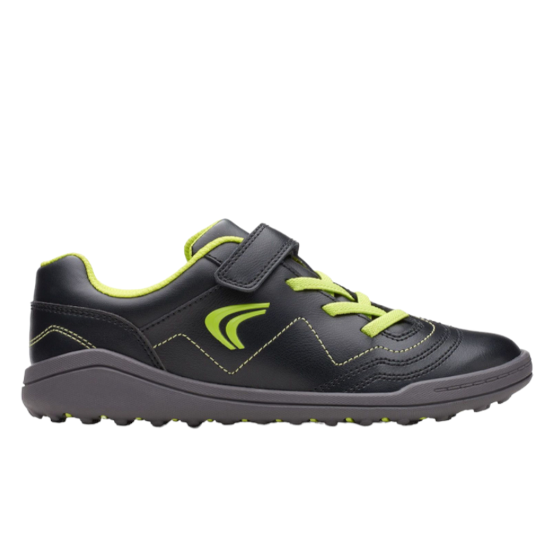 Clarks - Boys black runner - Award Fly K