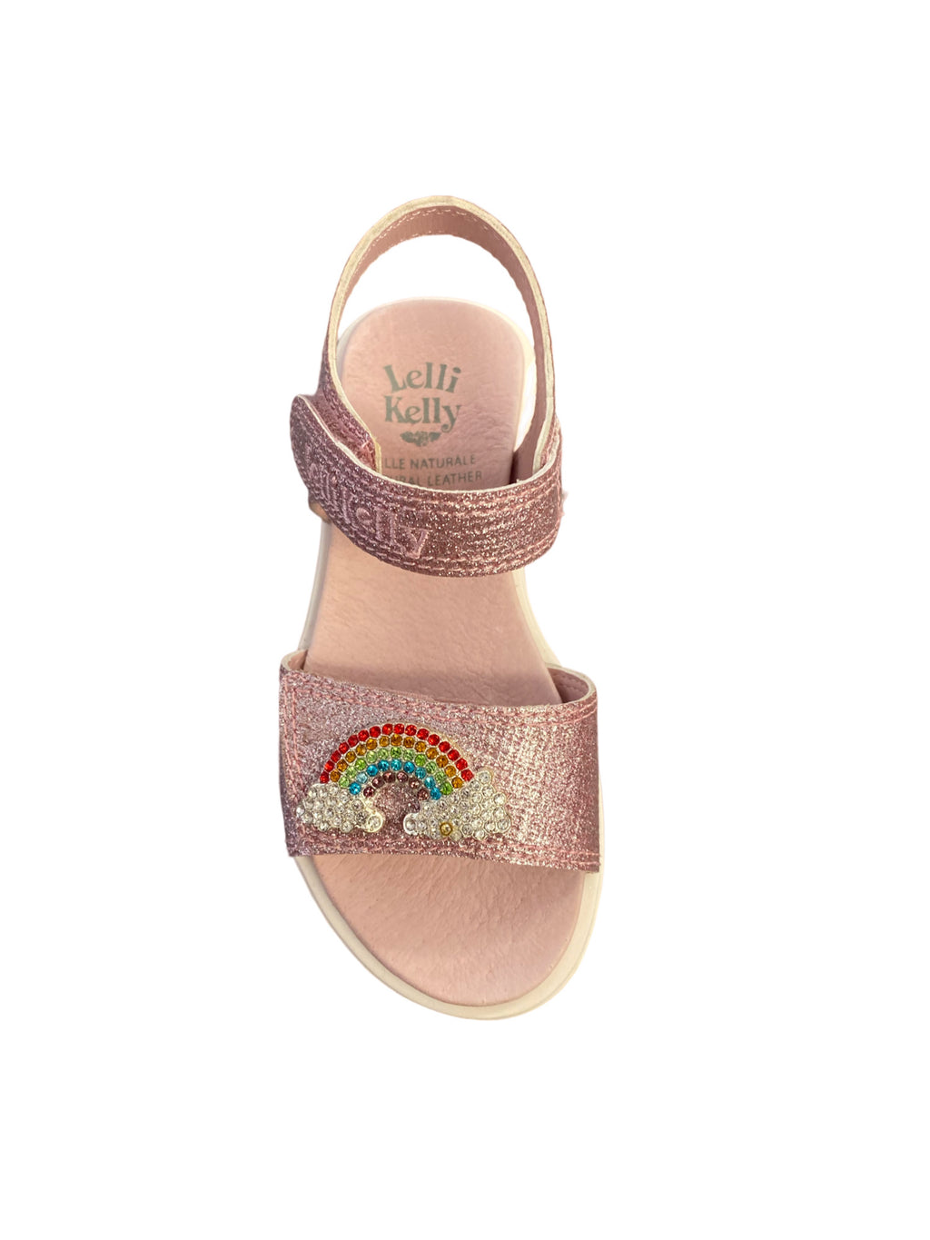 Lelli Kelly- Girls- BRITE ROSA- Pink Rainbow Charm Sandal