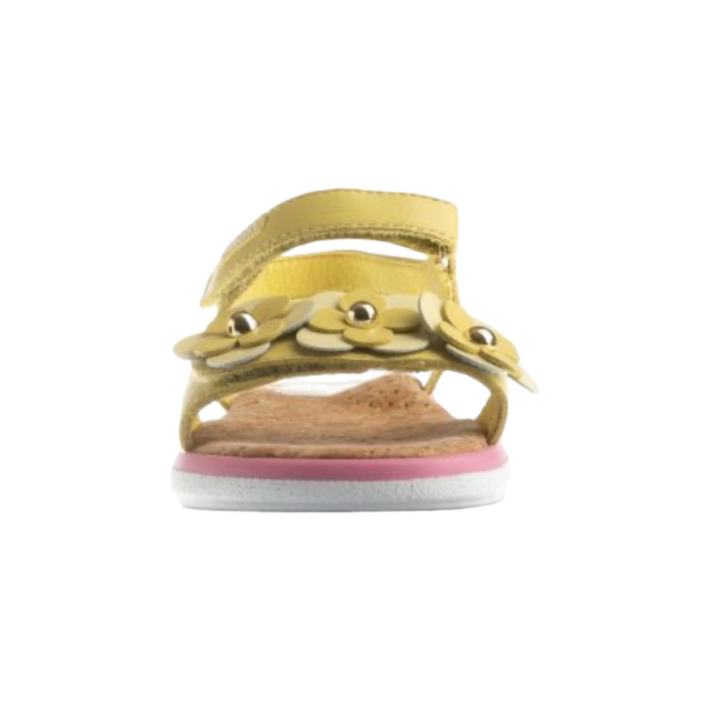 Pablosky - Girls yellow/pink flower sandal - 422390