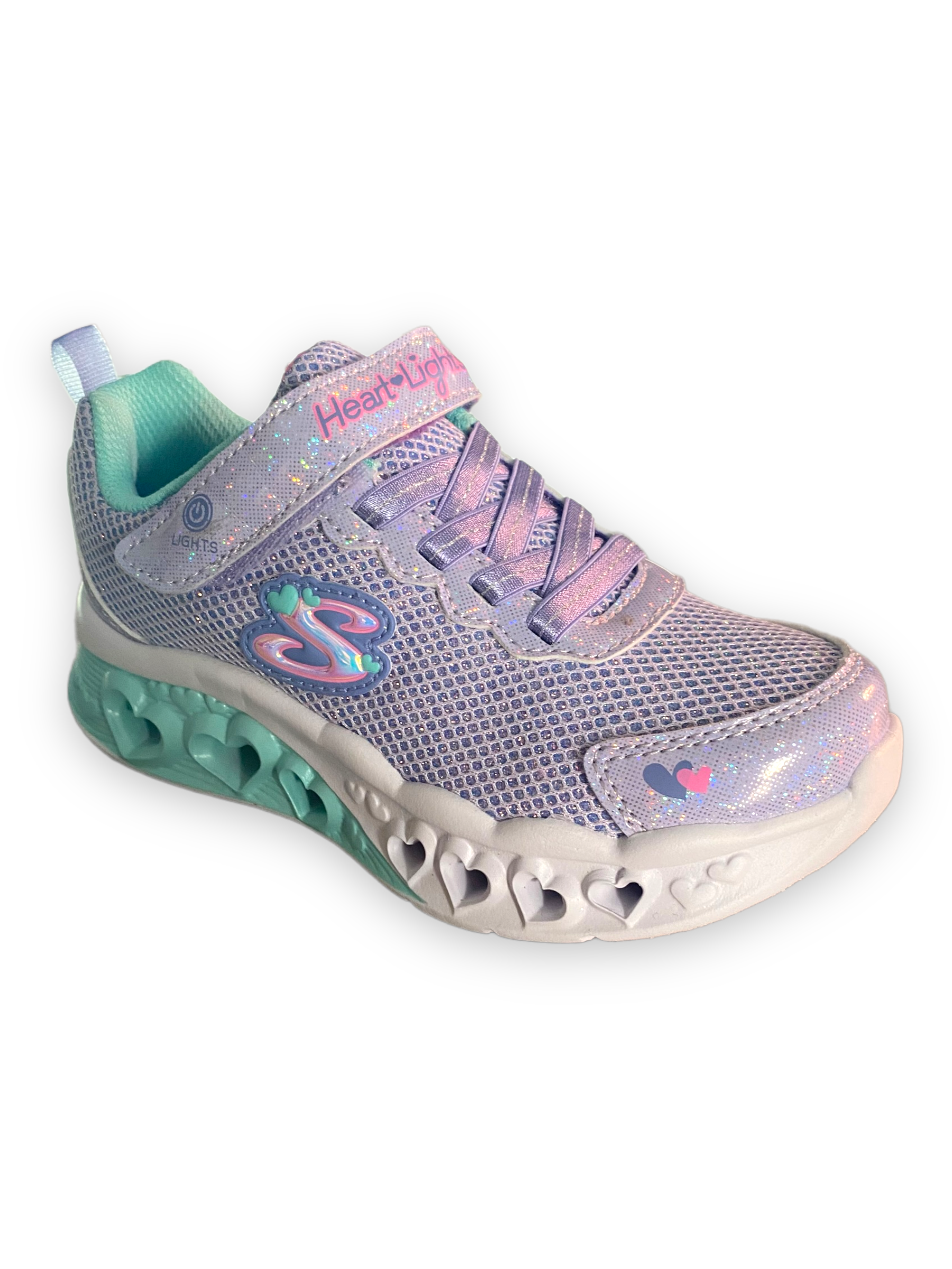 Skechers- Girls heart light-up trainers - Bring sparkle