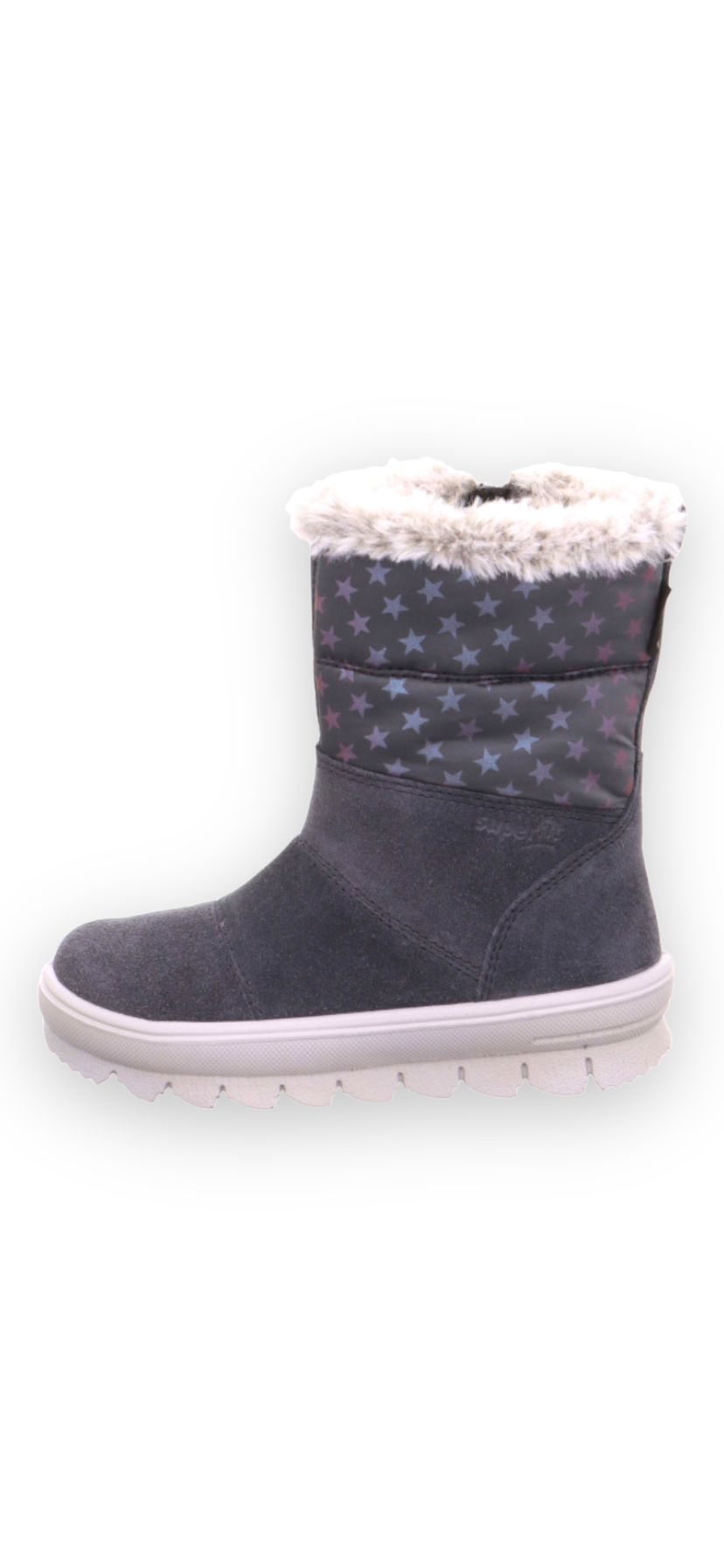 Superfit - Girls grey star boot - Flavia
