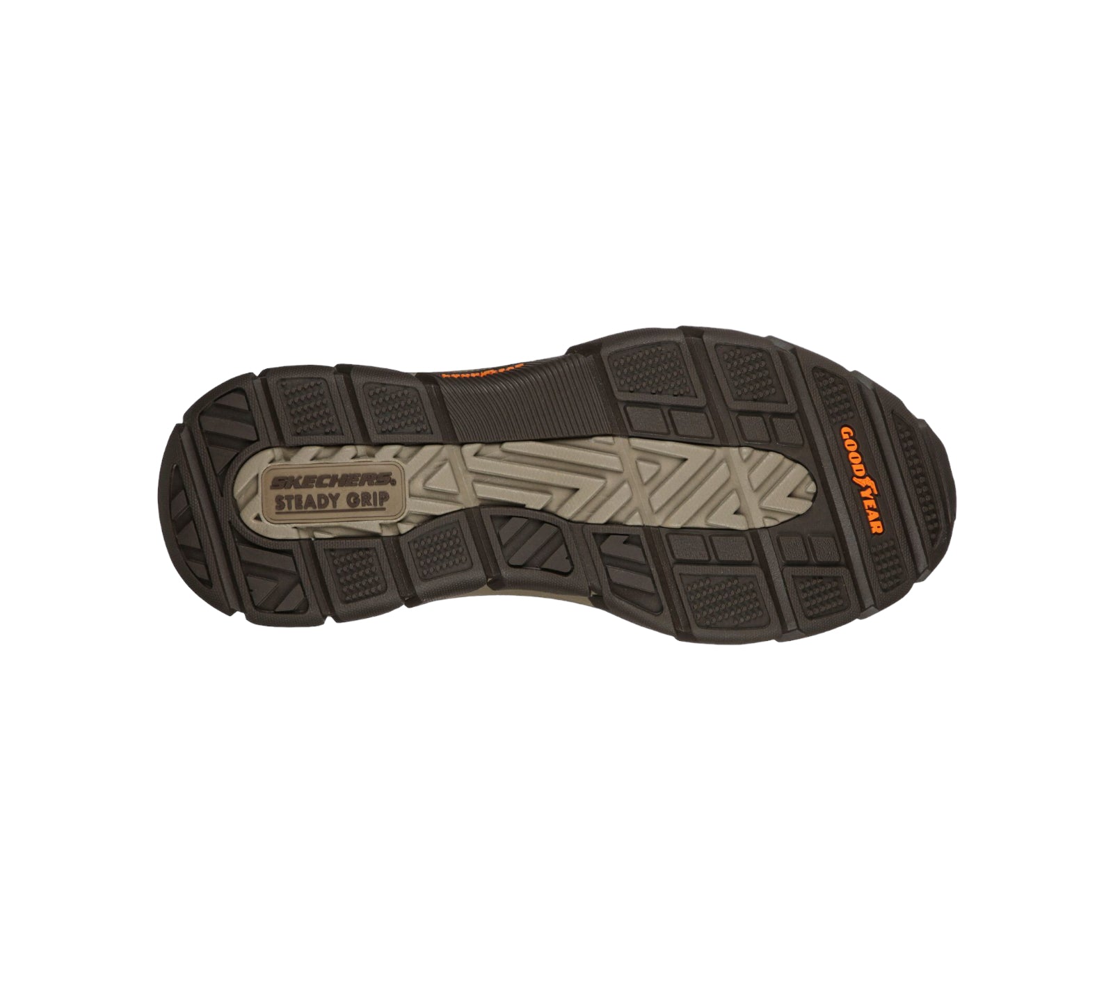 Skechers - Mens Dark brown slip-on shoe - Calum