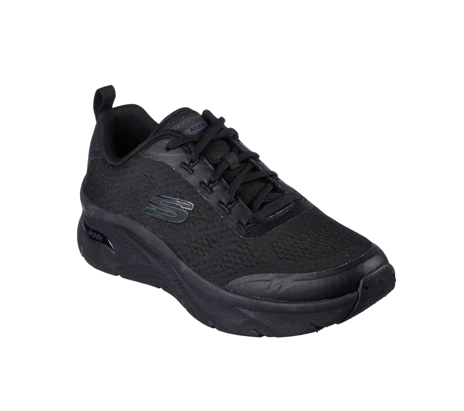 Skechers - Mens black arch fit runner - Sumner